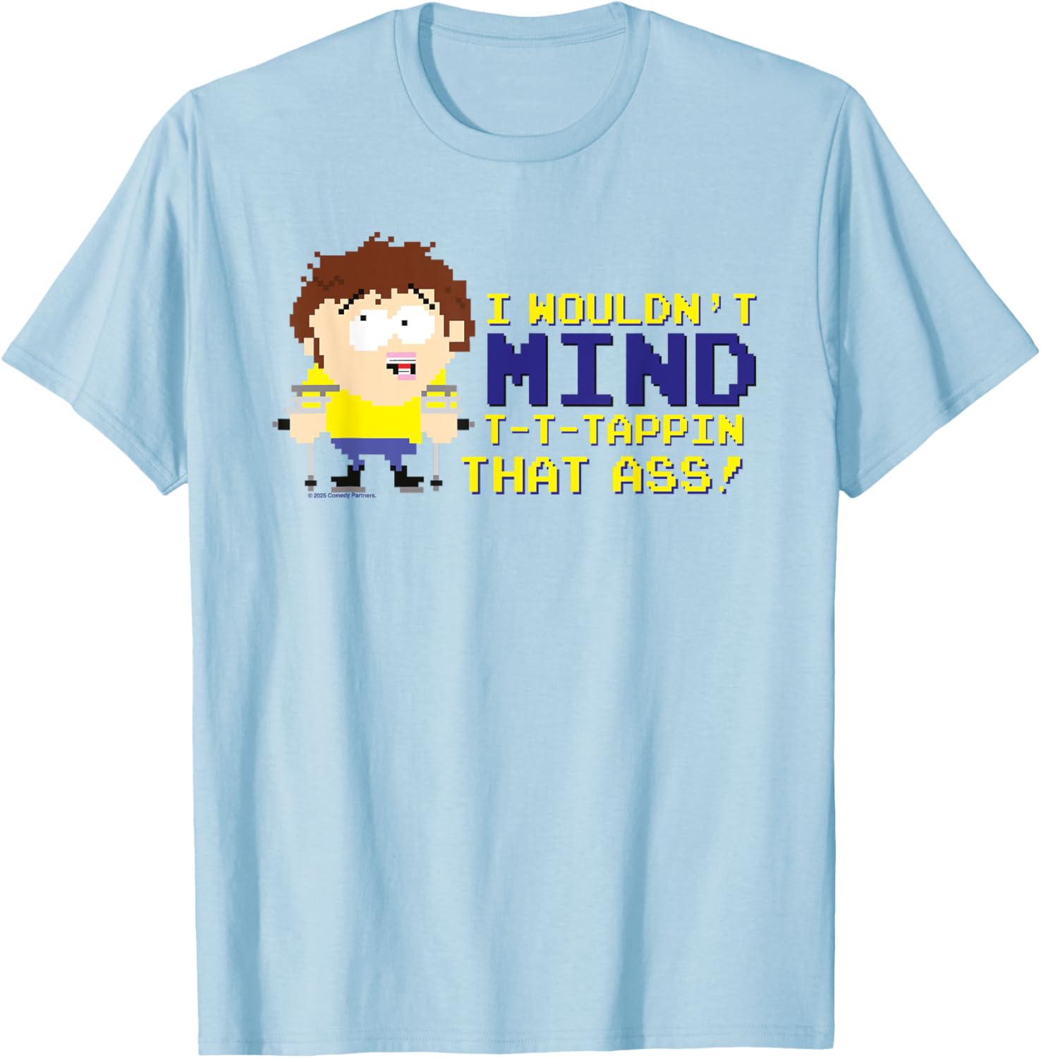 South Park Jimmy T-Shirt I Wouldn't Mind Tappin That Ass Pixel Art - 1
