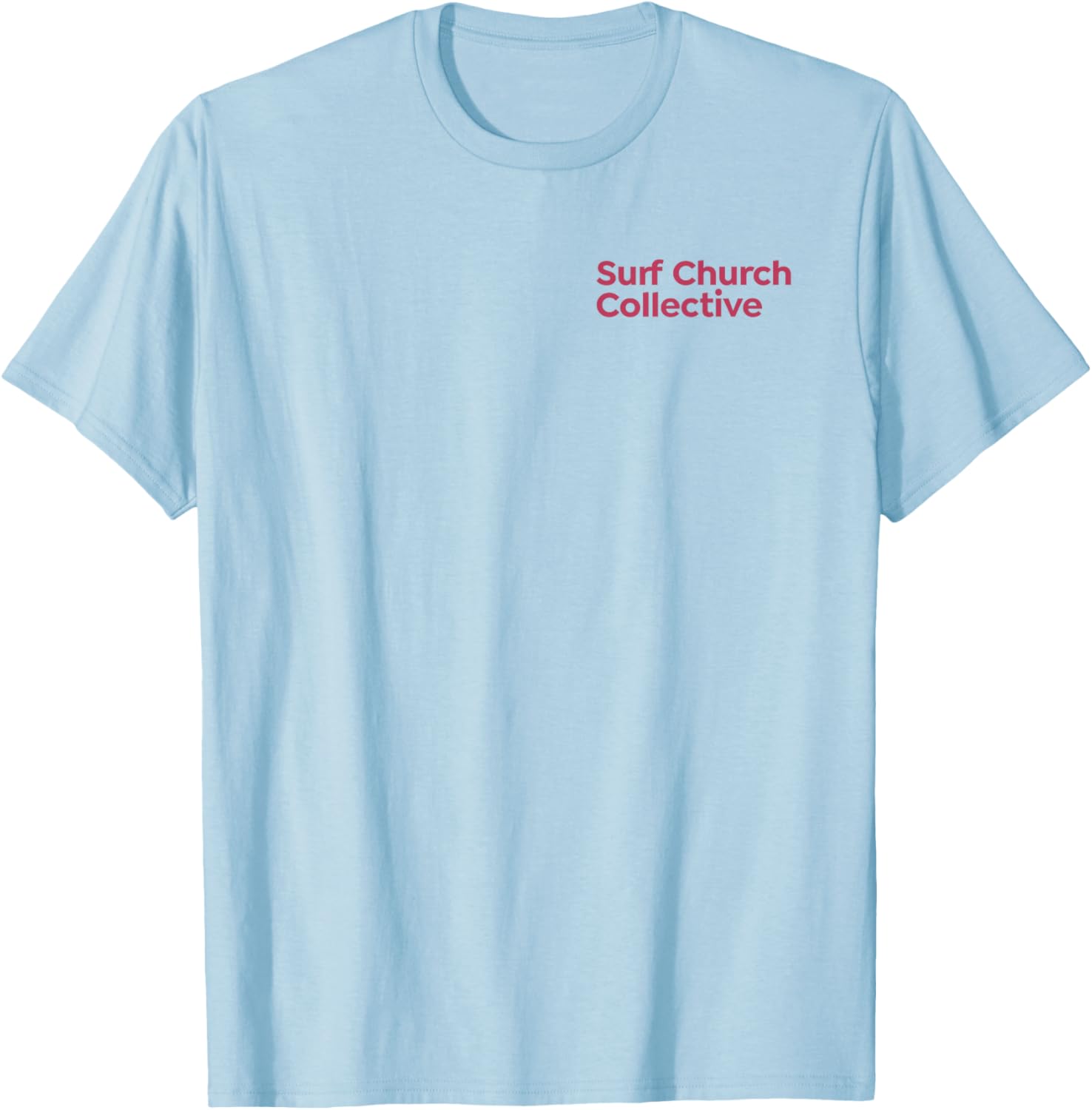 Surf Church Collective Front and Back Logo T-Shirt for Trendy Style - 8