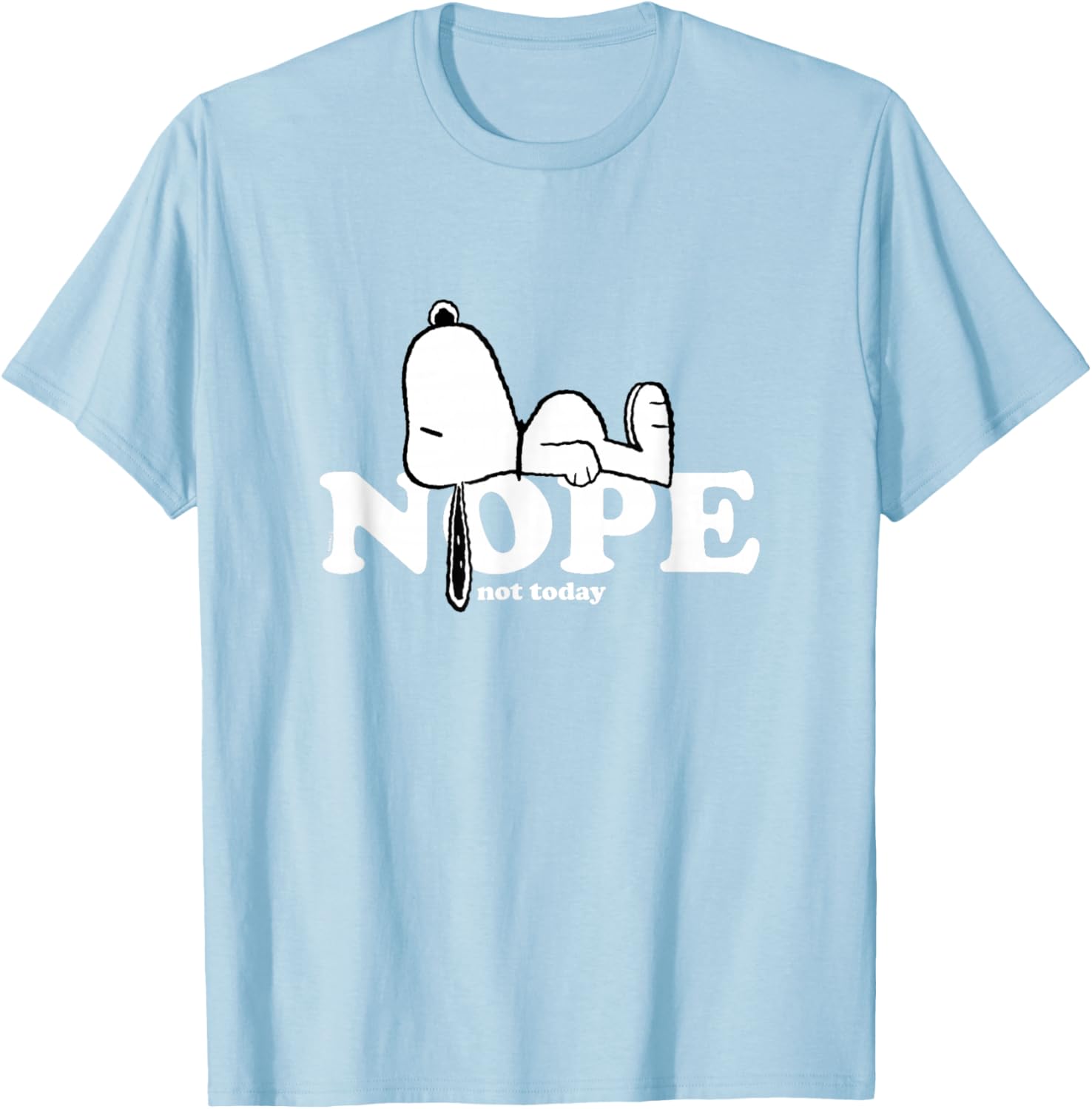 Snoopy Nope T-Shirt Fun Graphic Tee for Casual Wear and Gifts - 6