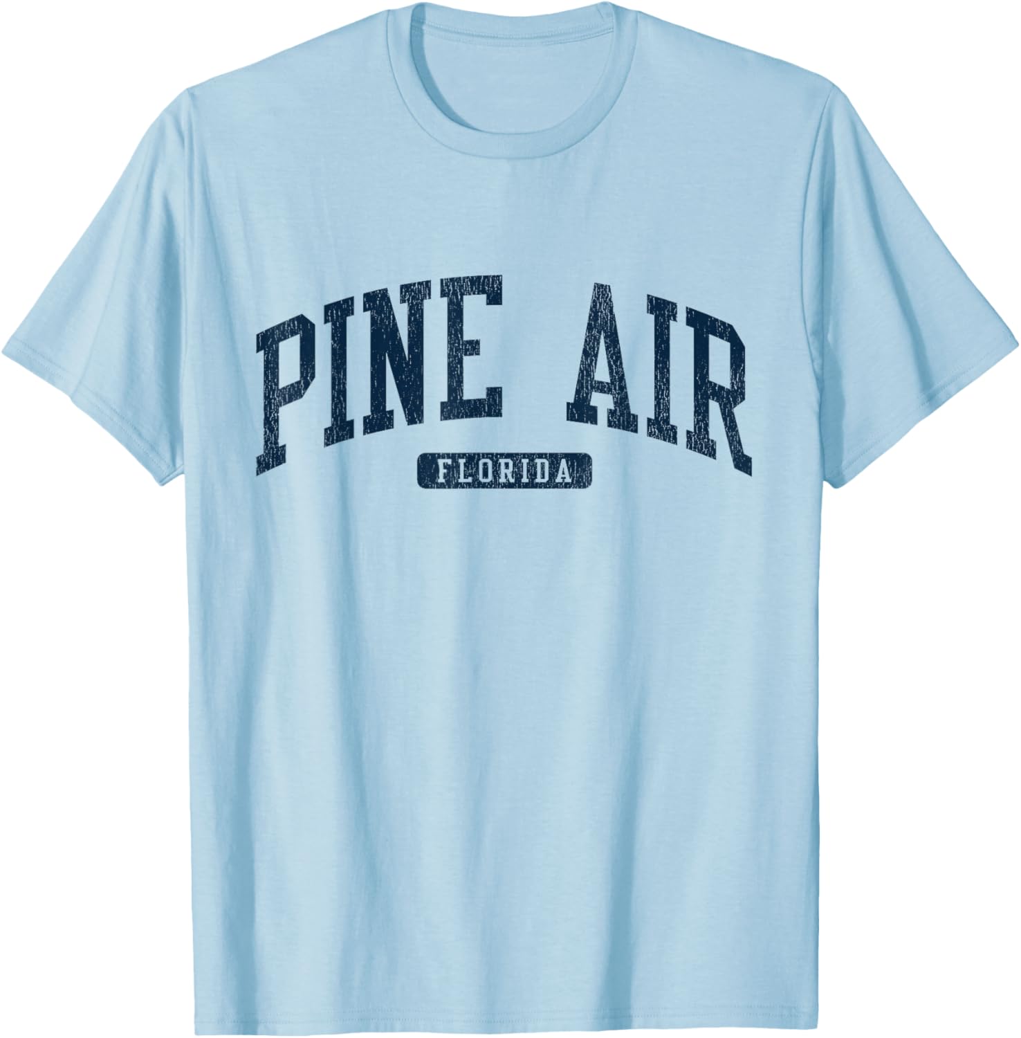Pine Air Florida College University Blue T-Shirt for Stylish Comfort - 1