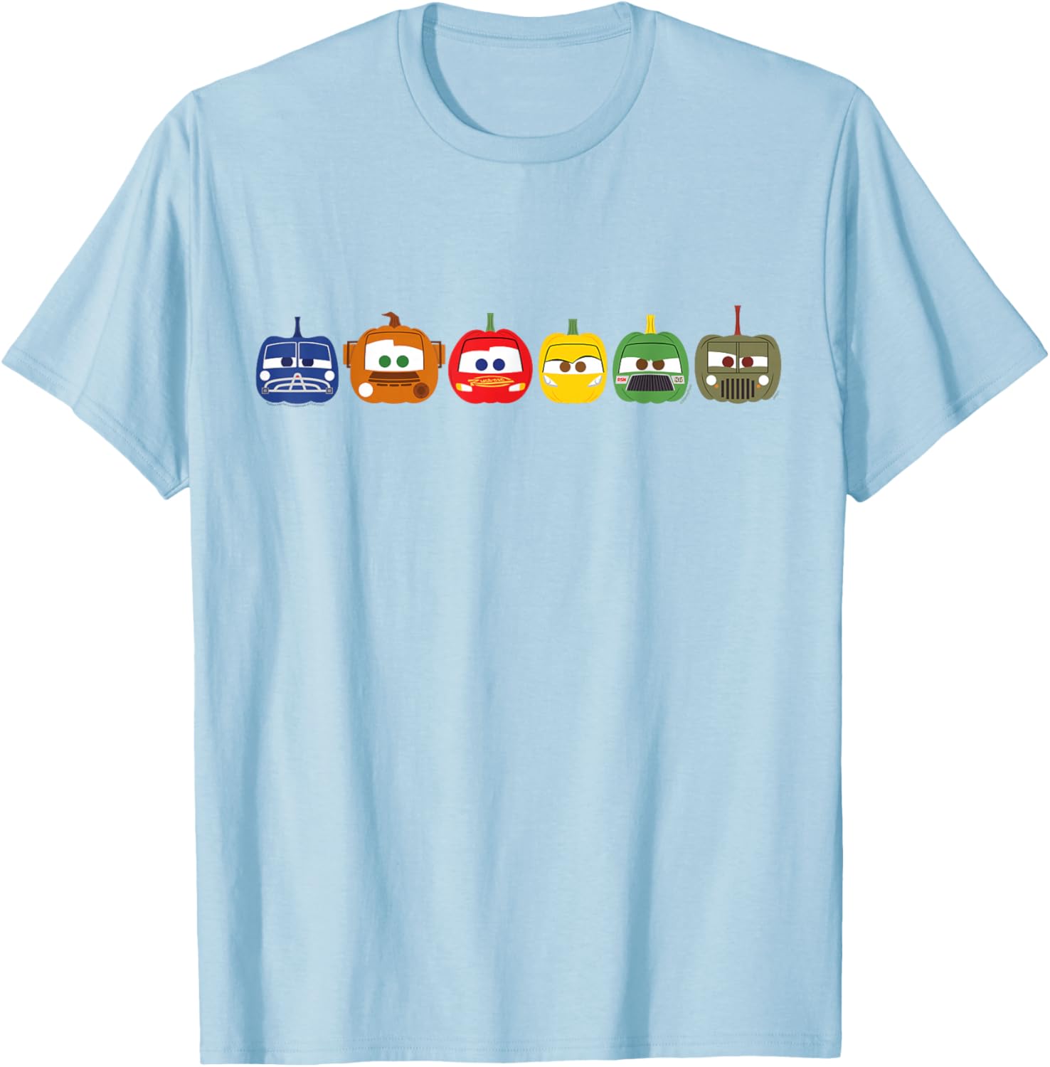 Disney Pixar Cars Halloween Pumpkin T-Shirt for Kids and Adults - 6