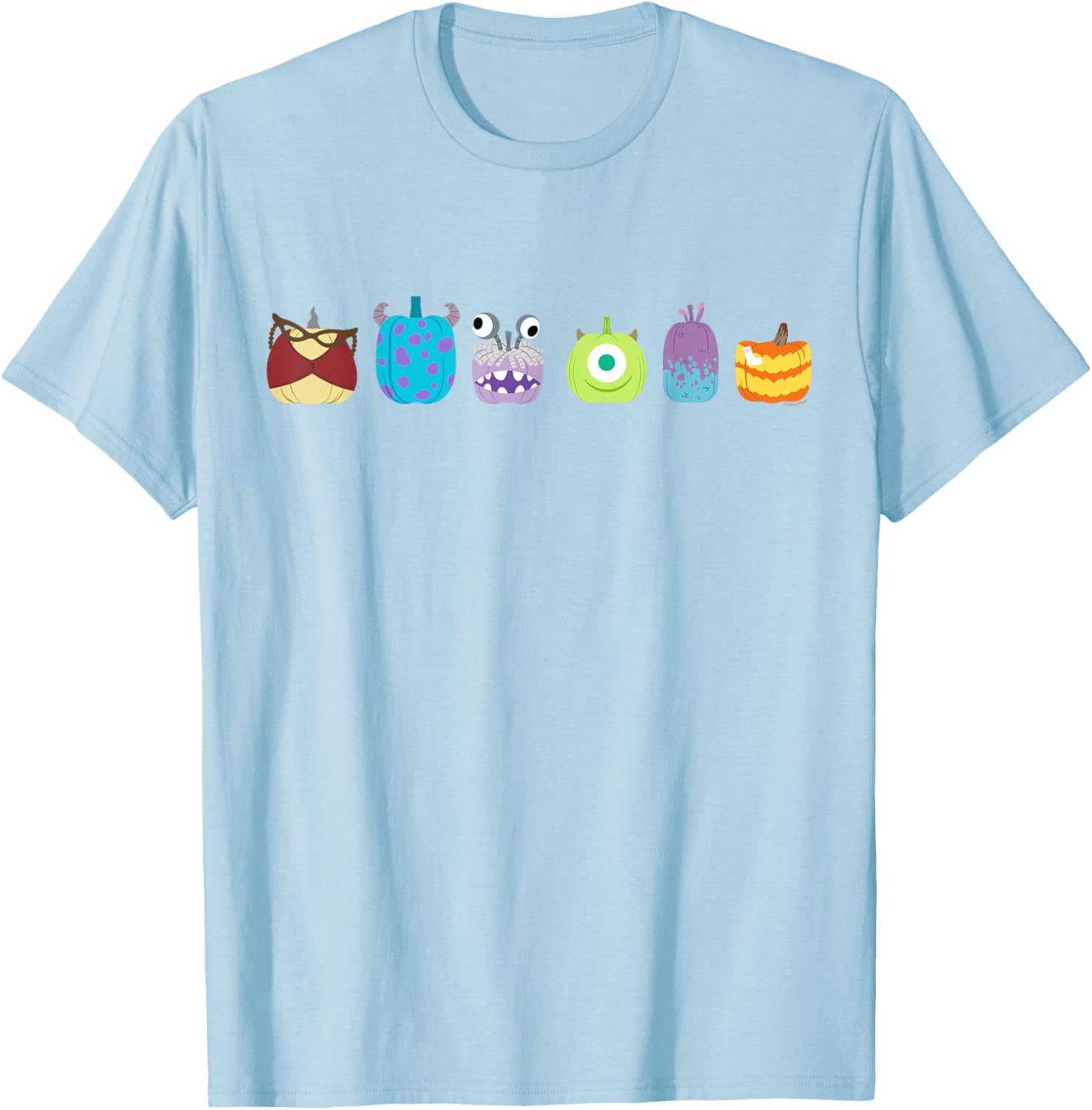 Monsters Inc Halloween Pumpkin T-Shirt for Kids and Adults Fun Apparel - 20