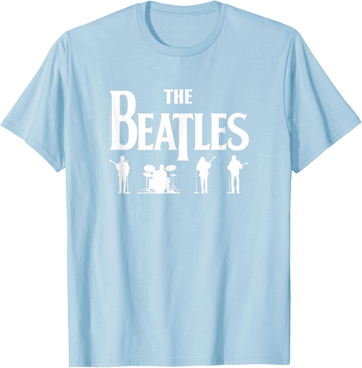 The Beatles Let It Be Light Silhouettes T-Shirt for Music Lovers - 15