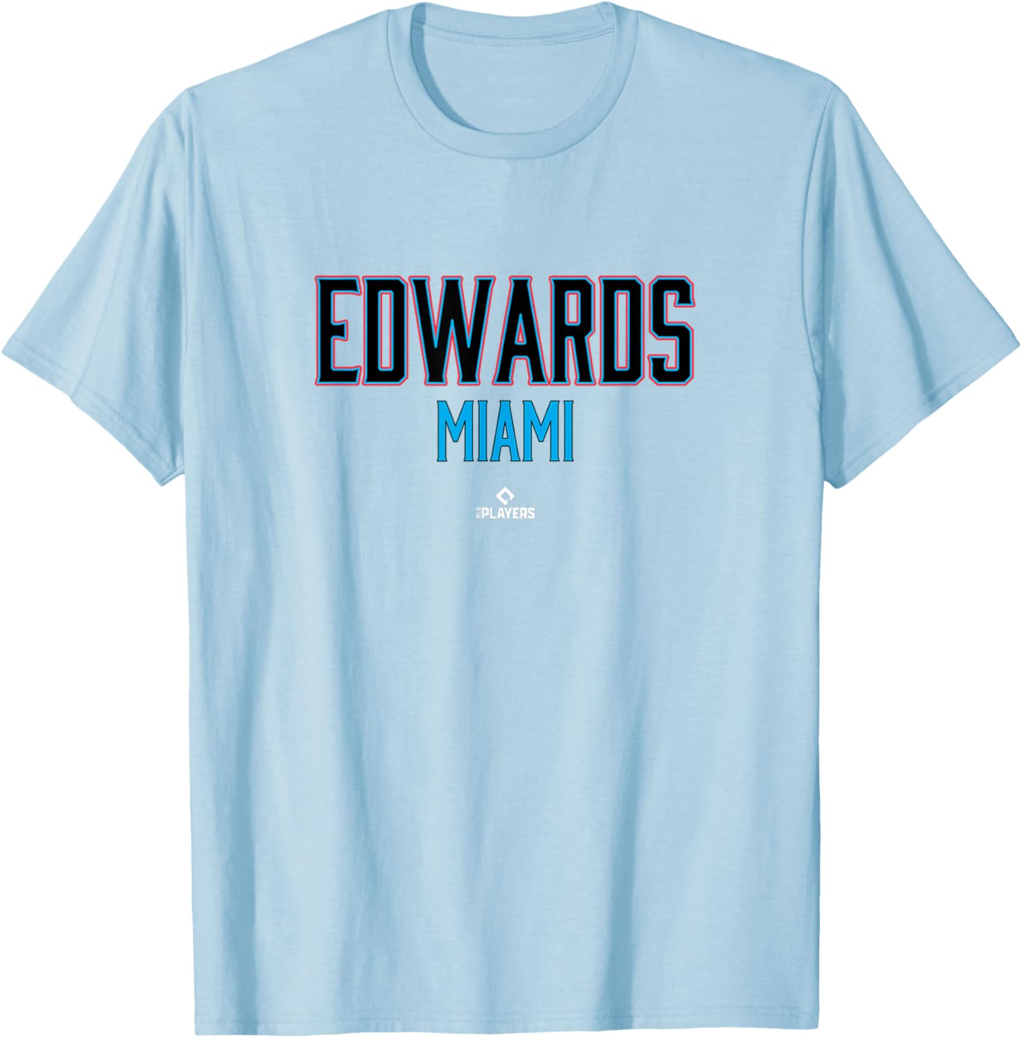 Player Pride Miami Edition Xavier Edwards MLBPA T-Shirt for Fans - 1