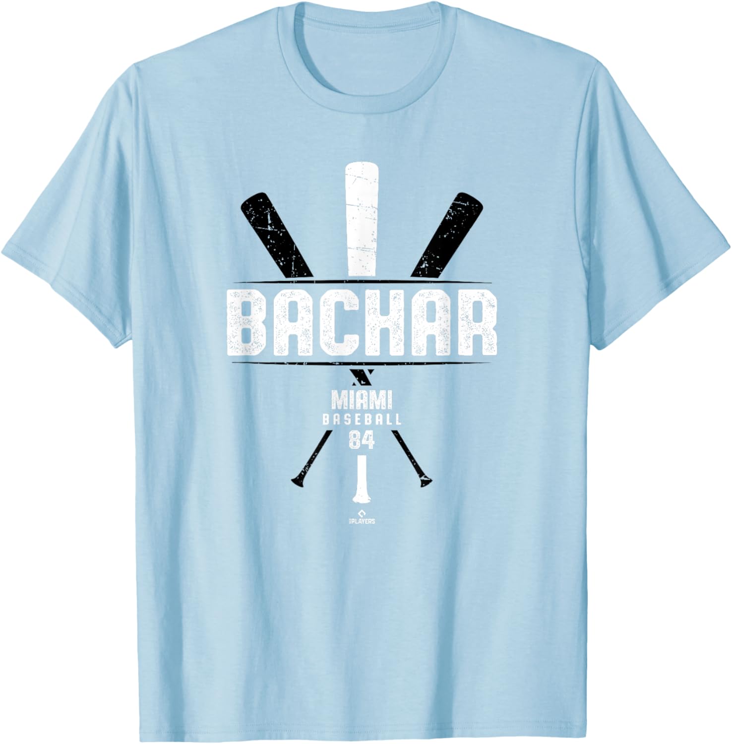 Vintage Gameday Baseball Bat T-Shirt for Lake Bachar Miami Fans - 1