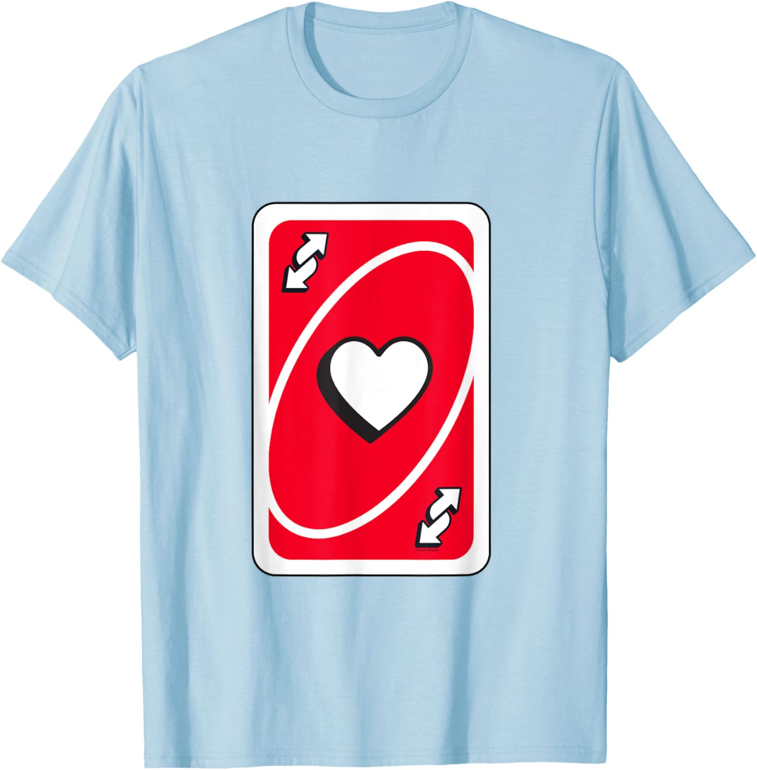 UNO Valentine's Day Red Reverse Card T-Shirt for Fun Celebrations - 16
