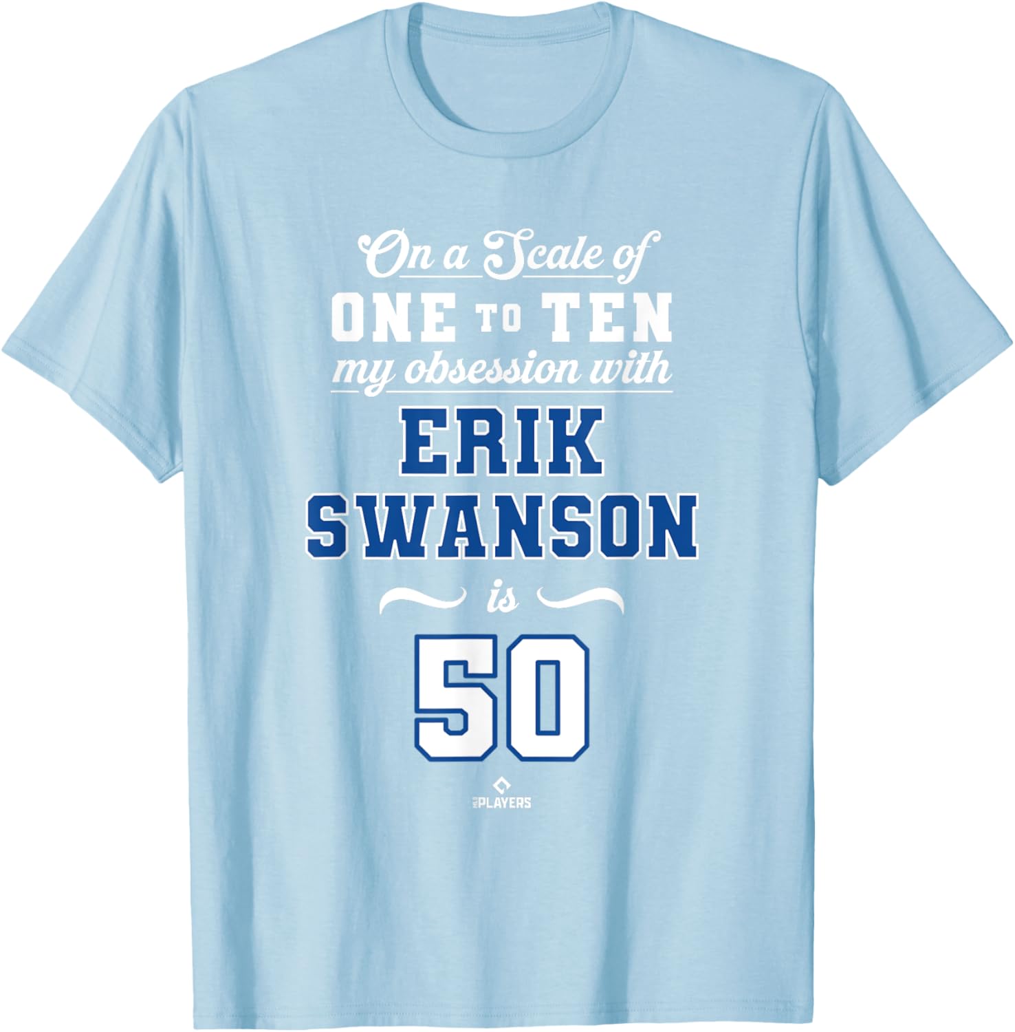 Obsession Erik Swanson 50 Toronto MLBPA T-Shirt for Fans and Collectors - 1