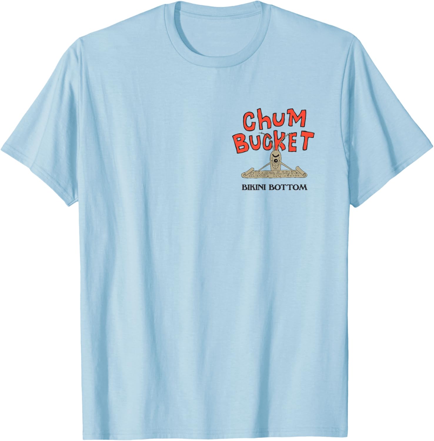 SpongeBob SquarePants Chum Bucket T-Shirt for Fans of Bikini Bottom - 10