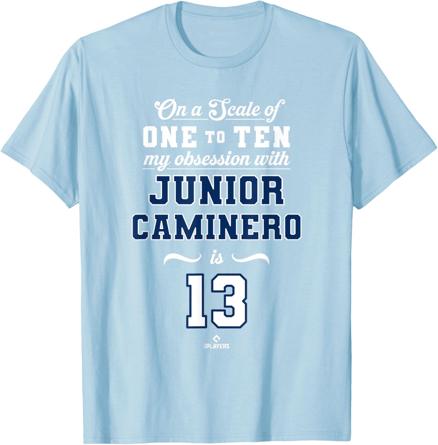 Obsession Junior Caminero Tampa Bay MLBPA Graphic T-Shirt for Kids - 2