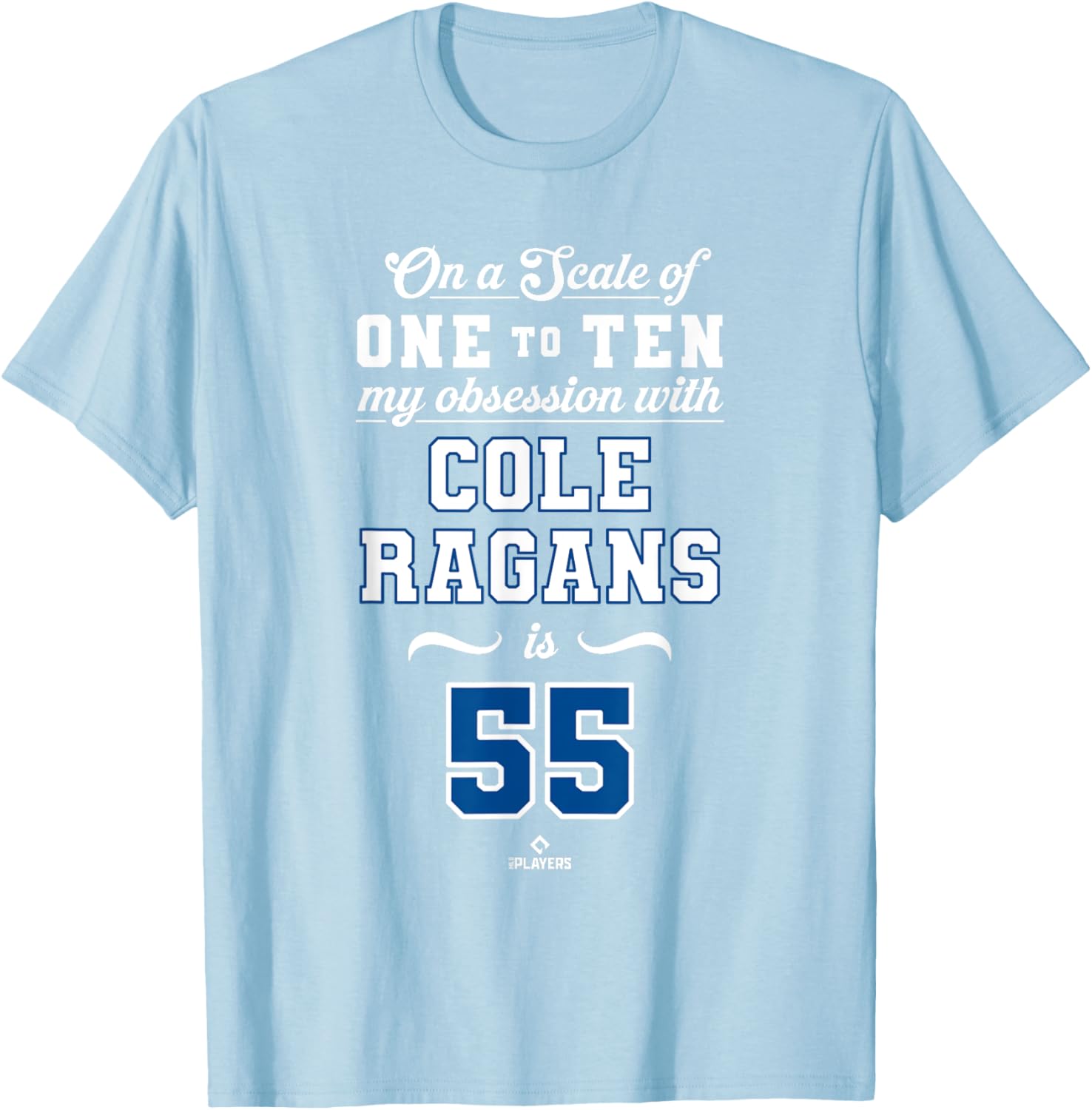 Obsession Cole Ragans 55 Kansas City MLBPA Graphic T-Shirt for Fans - 3
