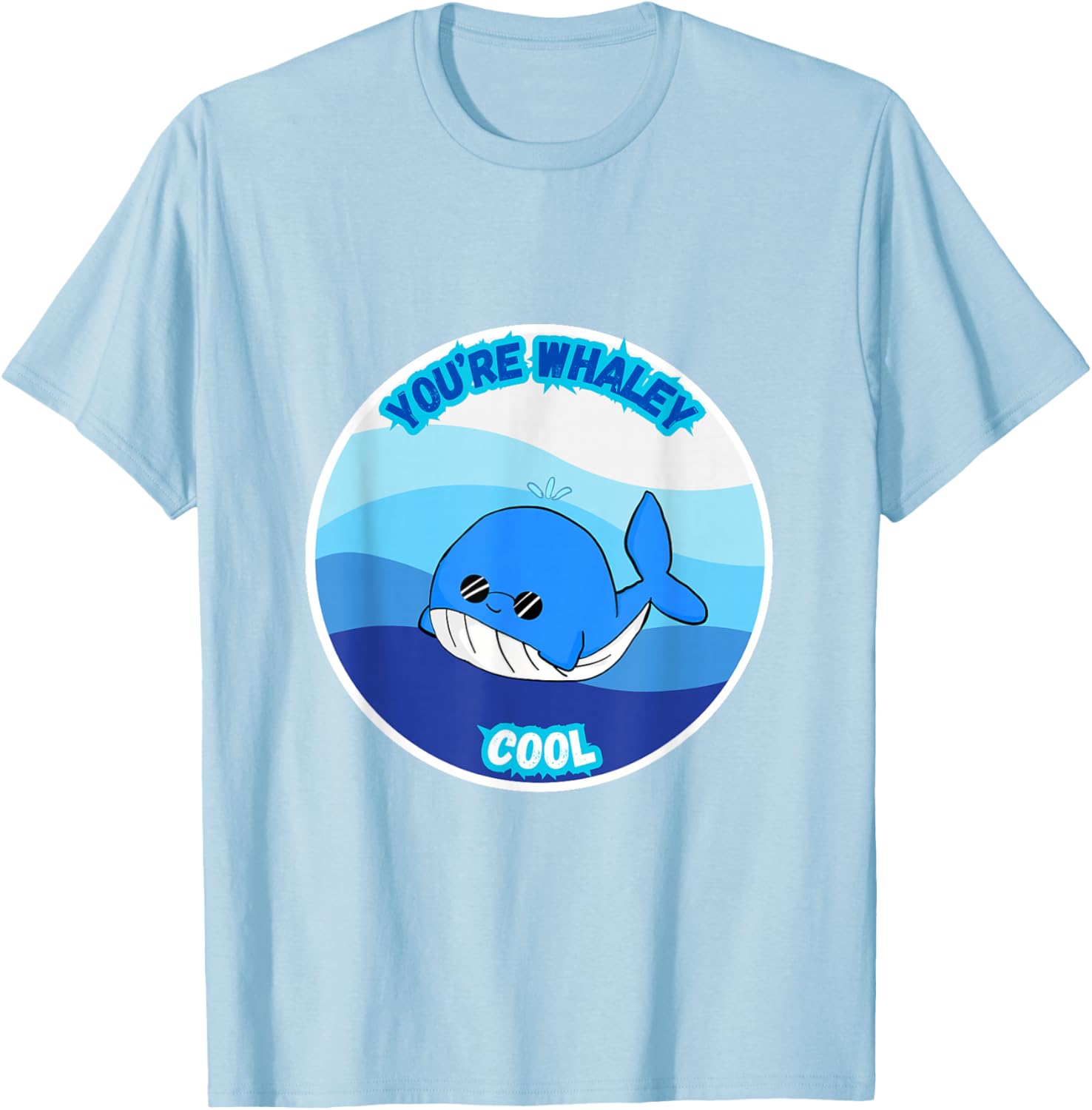 Whaley Cool Whale Graphic Tee Perfect for Ocean Lovers and Casual Wear - 14