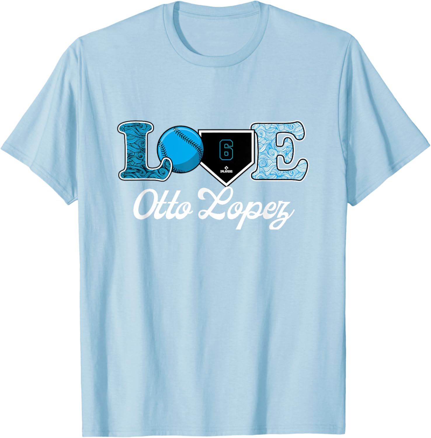 Otto Lopez Miami Baseball T-Shirt MLBPA Stylish Fan Apparel Classic Design - 4