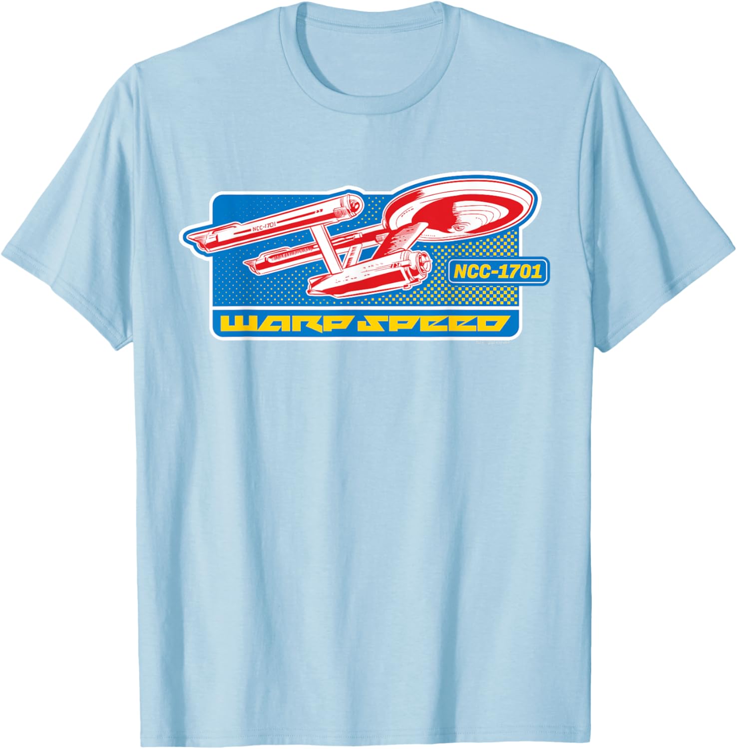 Official Star Trek Warp Speed T-Shirt for Fans of Sci-Fi Apparel - 9