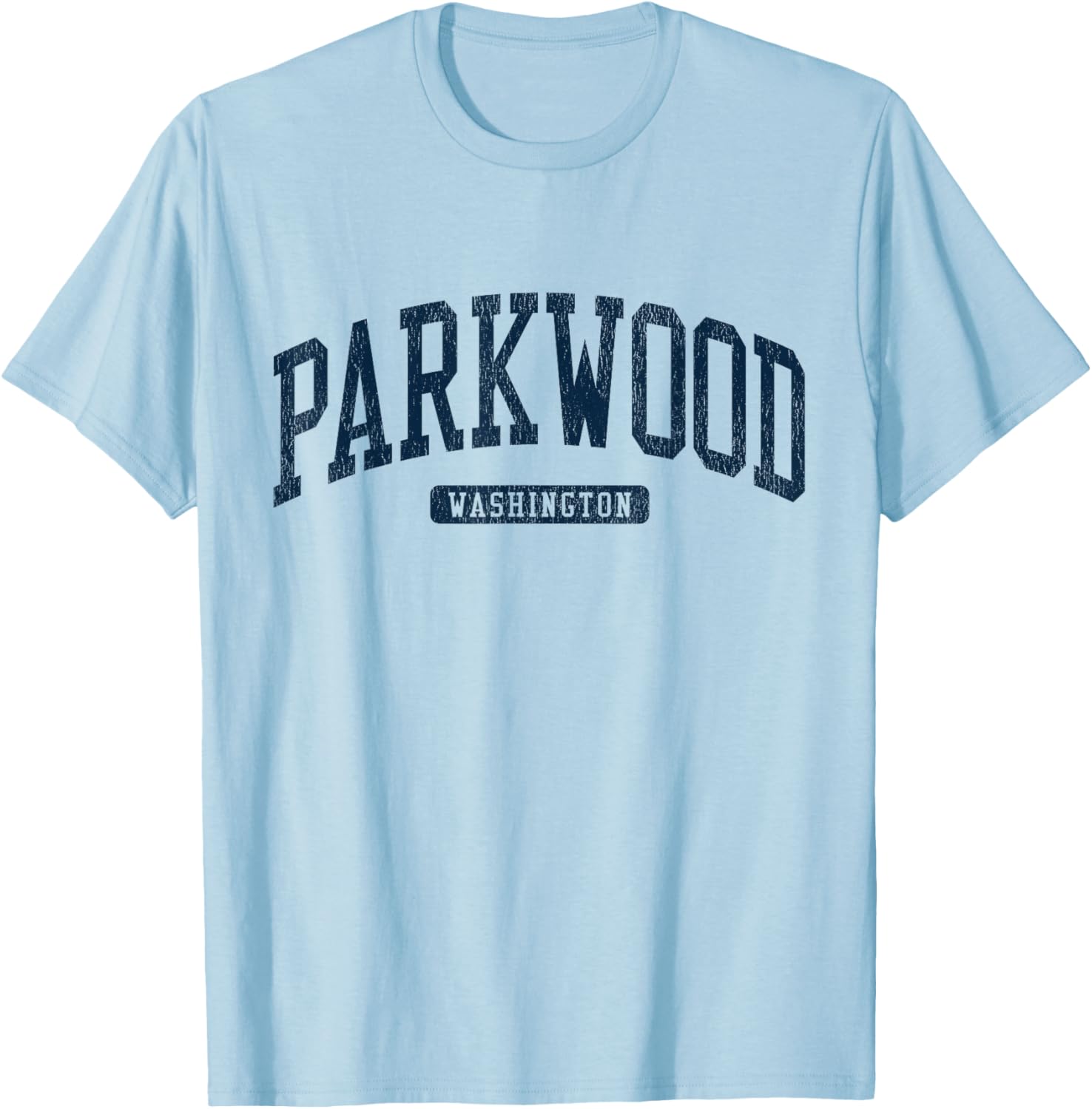 Parkwood College University Style Blue T-Shirt for Comfortable Casual Wear - 17