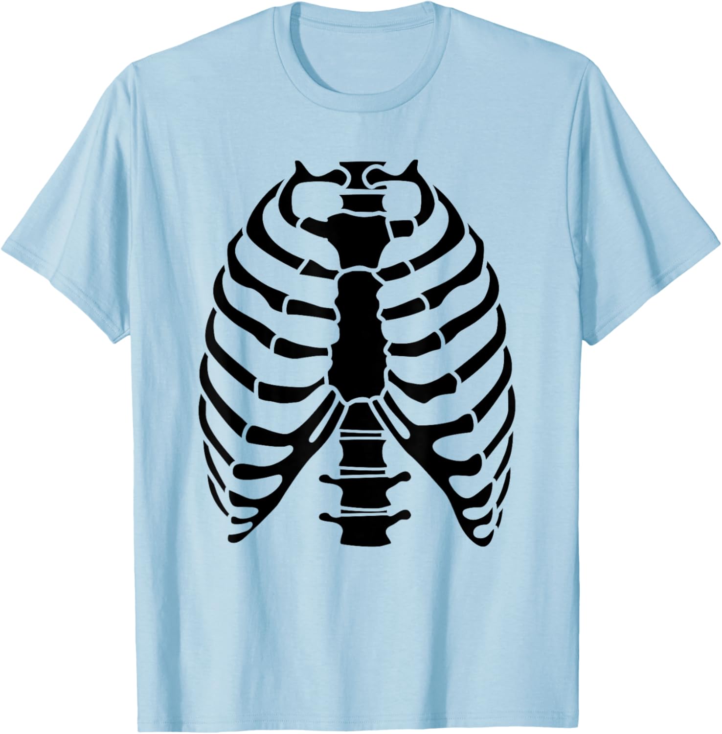 Skeleton Rib Cage Halloween Costume T-Shirt for Fun Celebrations - 8