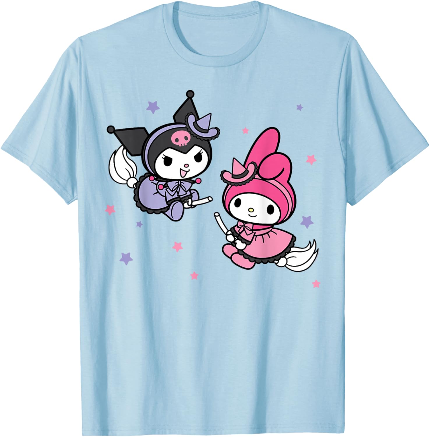 My Melody Kuromi Little Witches Halloween T-Shirt for Kids and Adults - 7