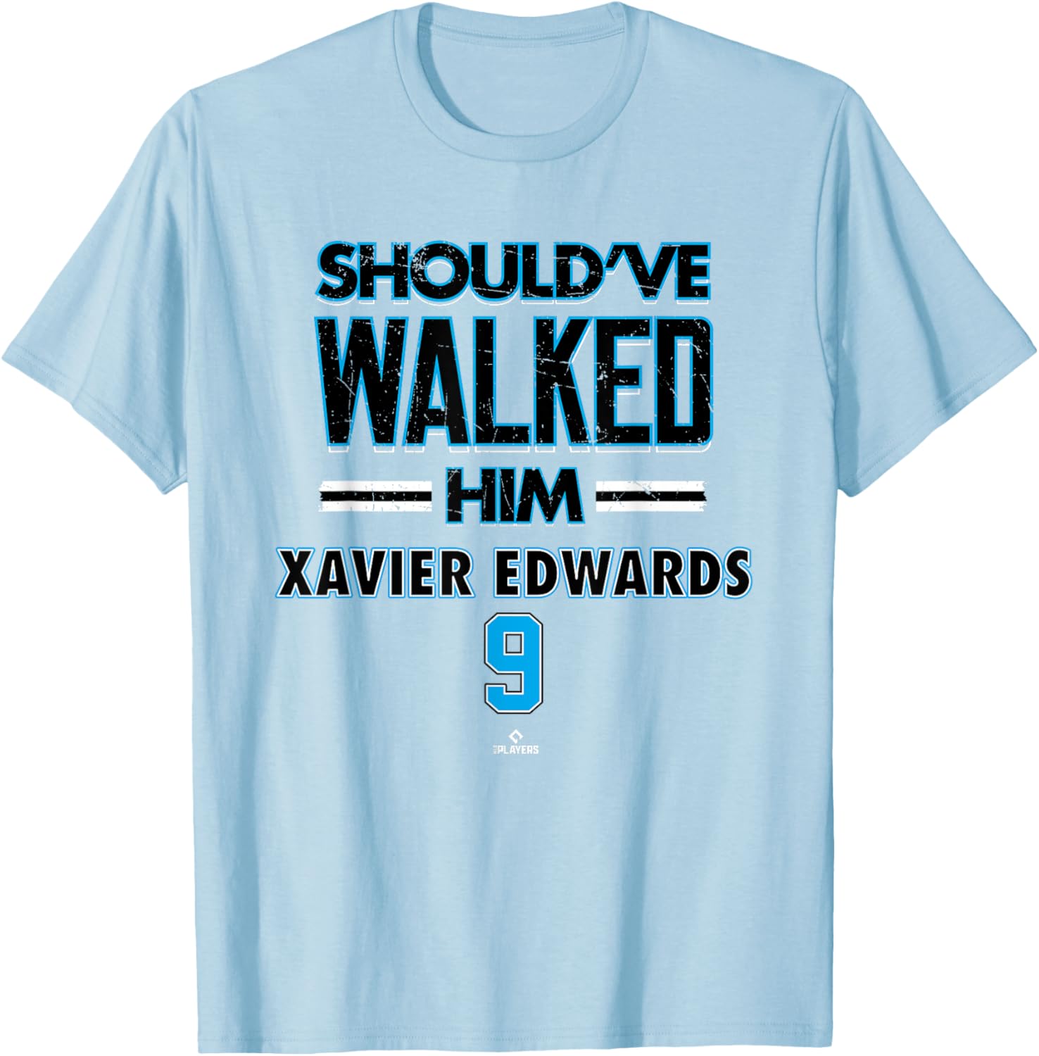 Should've Walked Him Xavier Edwards Miami Baseball T-Shirt for Fans - 1
