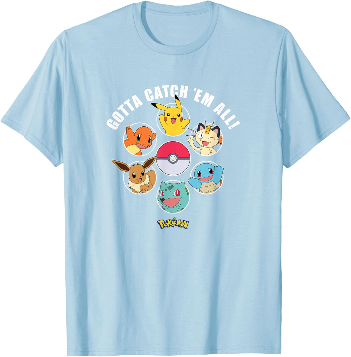 Pokémon Gotta Catch Em All Group T-Shirt for Fans and Collectors - 3