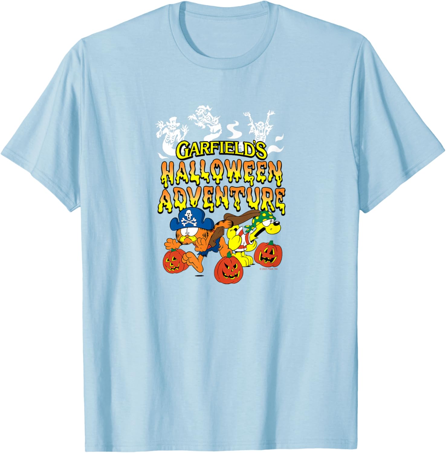 Garfield Halloween Adventure T-Shirt for Fun and Festive Style - 7