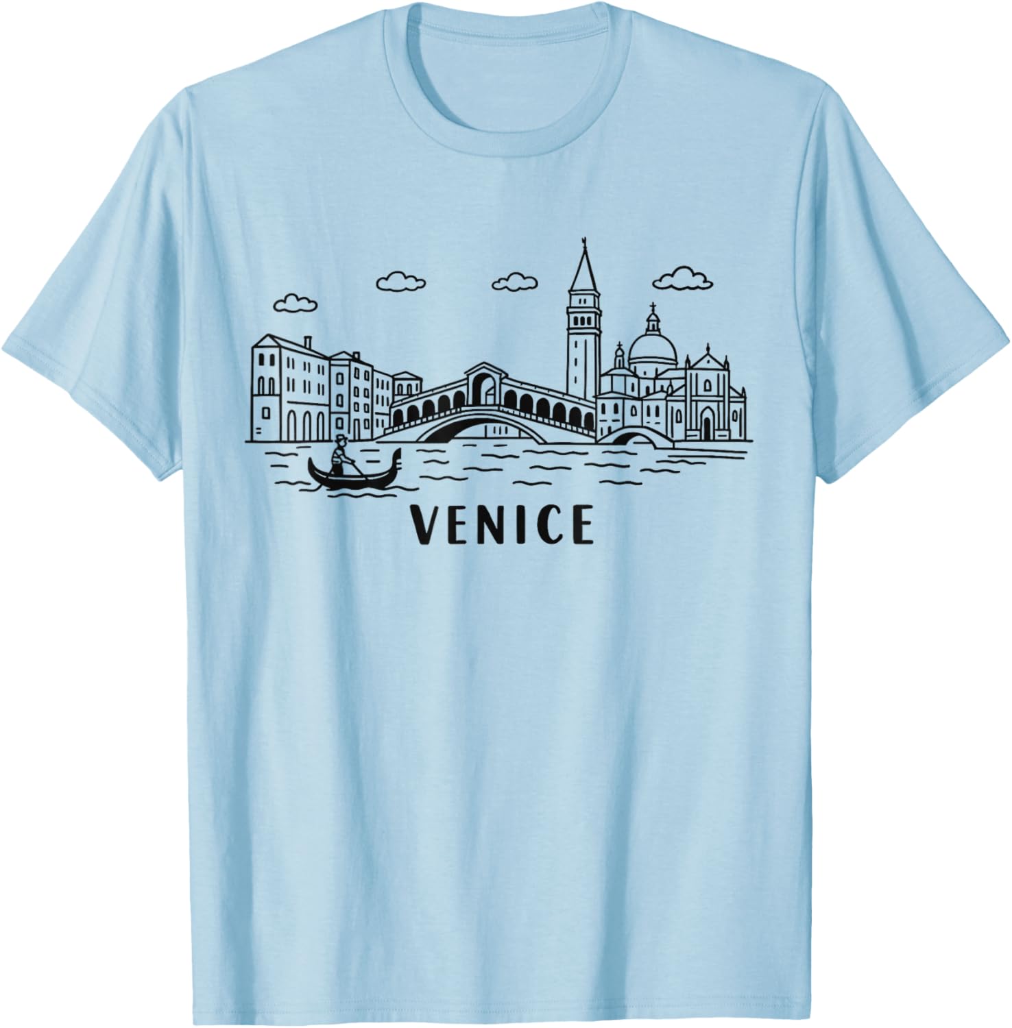 Venice Skyline T-Shirt Italy Souvenir Perfect for Travel Lovers - 6