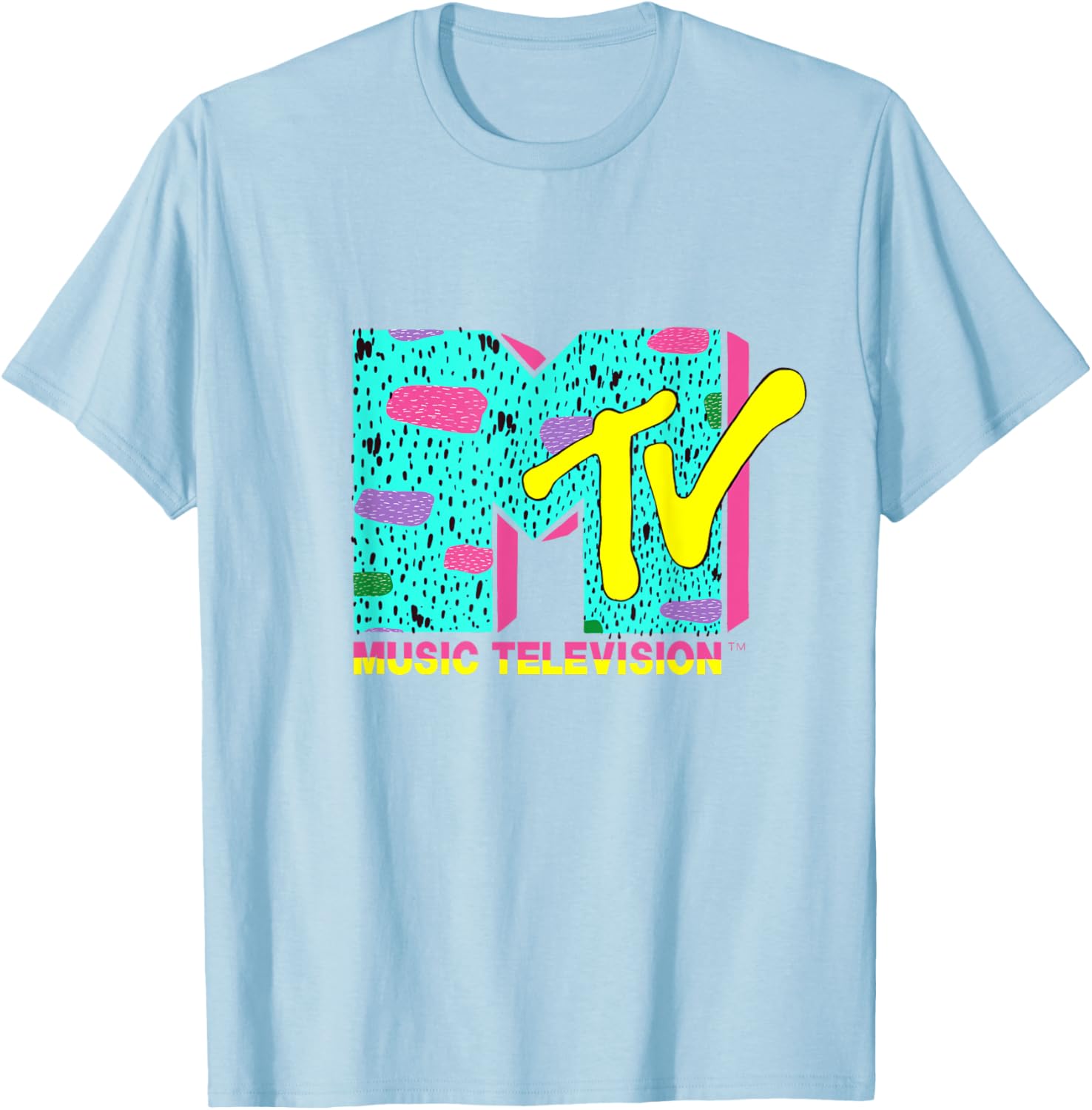 Vibrant Mademark x MTV Logo T-Shirt with Funky Design for Enthusiasts - 9