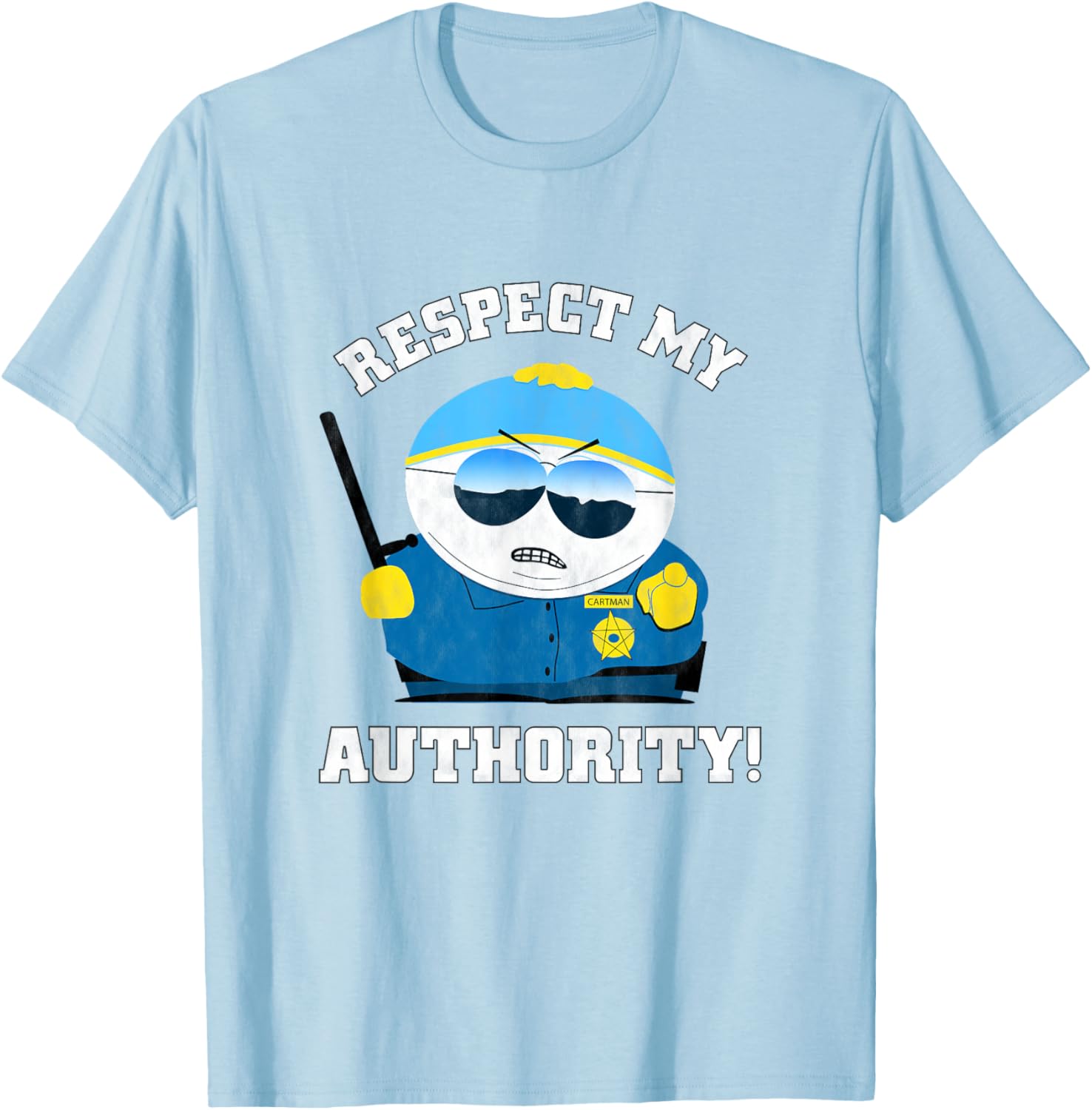 South Park Officer Cartman T-Shirt Fun Apparel for Fans and Collectors - 2