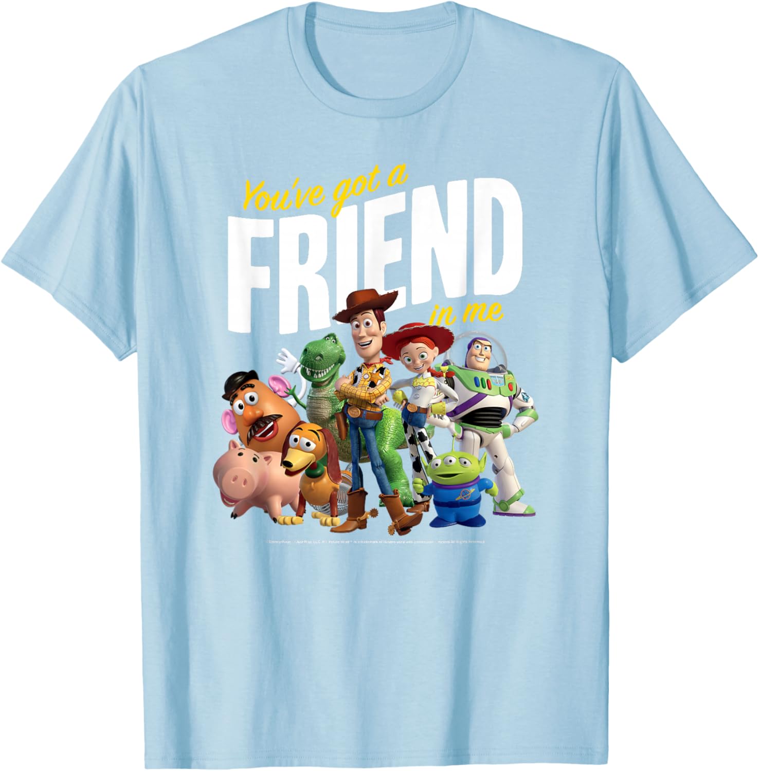 Toy Story You've Got a Friend In Me T-Shirt for Kids and Adults - 10