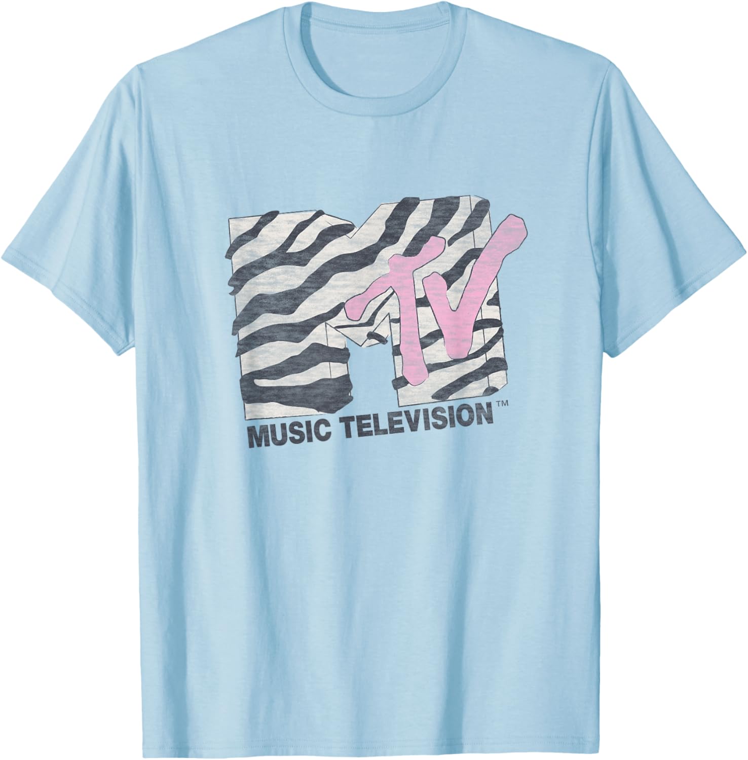 Vintage Pink Zebra Print T-Shirt for Stylish Animal Print Lovers - 5