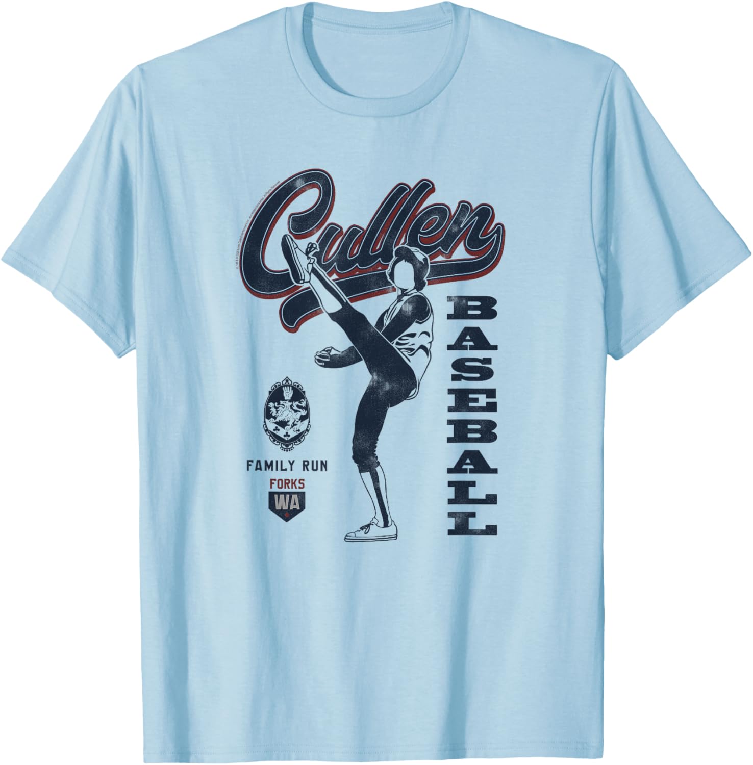 Twilight Saga Cullen Baseball Forks Washington Movie T-Shirt for Fans - 2