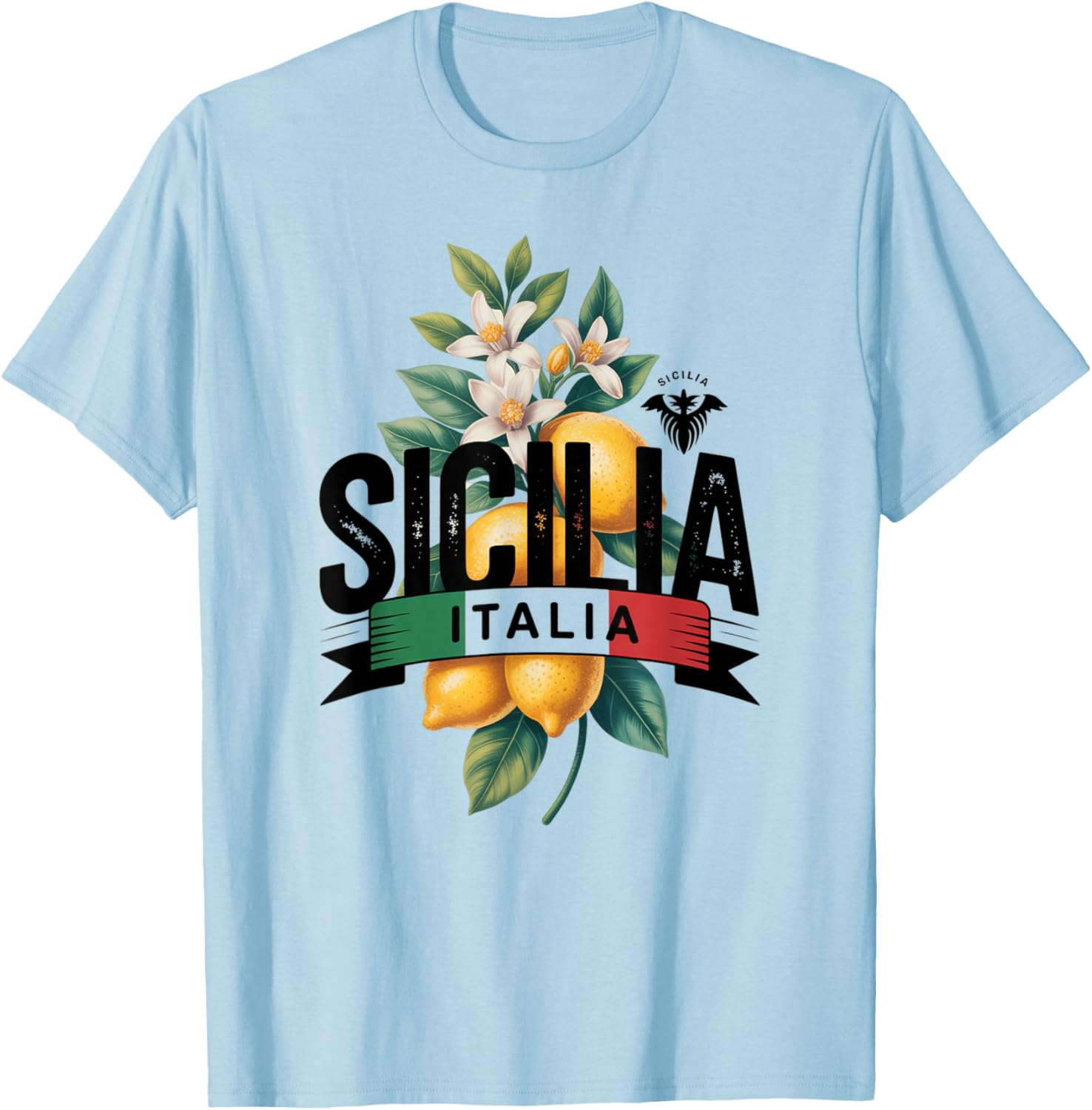 Sicilian Lemon Art T-Shirt for Italy Lovers - Perfect Sicily Souvenir - 4