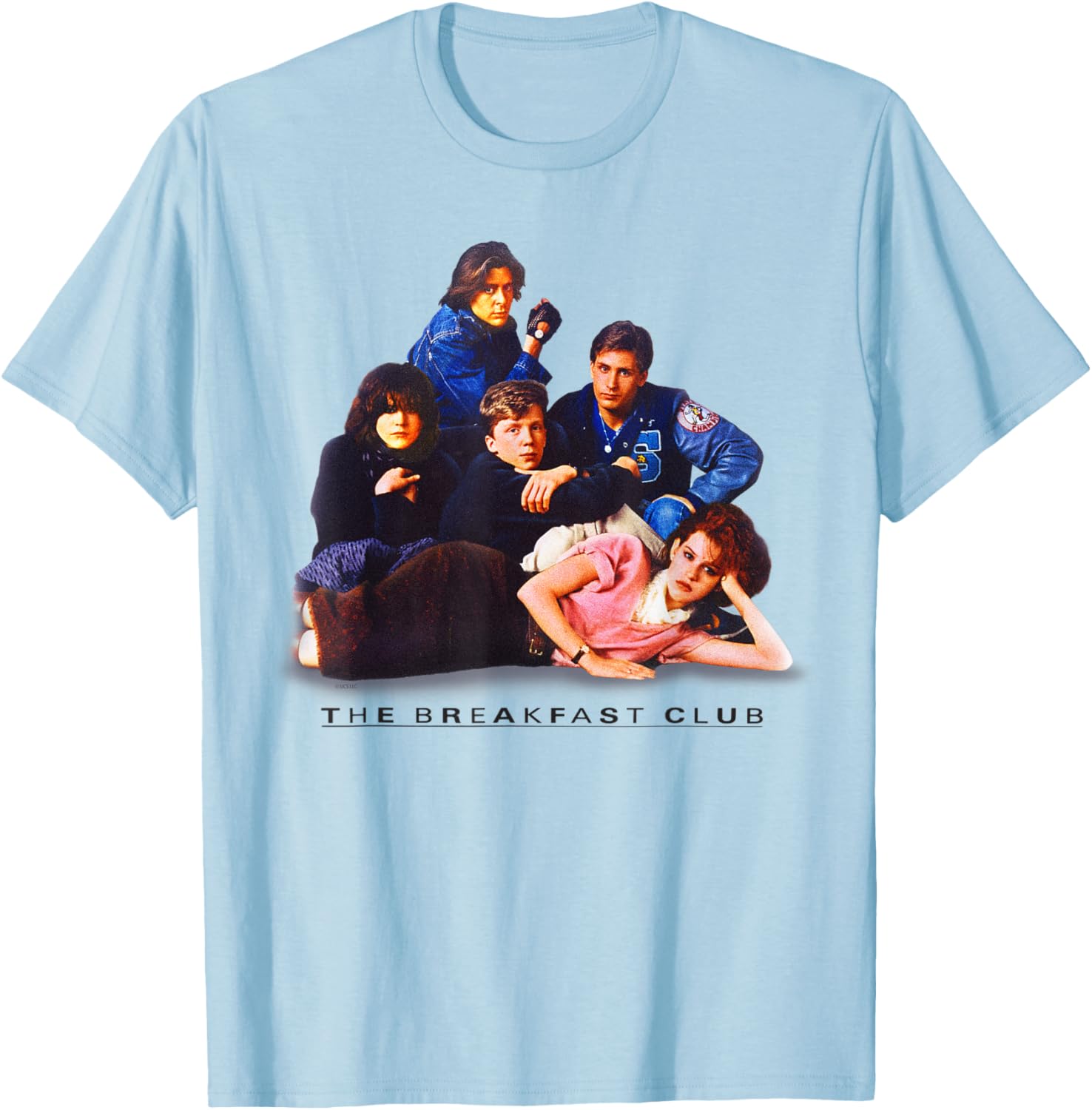 The Breakfast Club 40th Anniversary Classic Cast Photo T-Shirt - 3