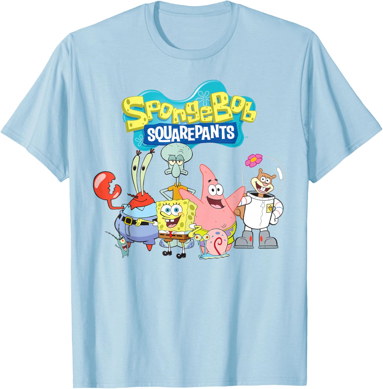 SpongeBob SquarePants Friends T-Shirt for Fun Loving Fans - 6