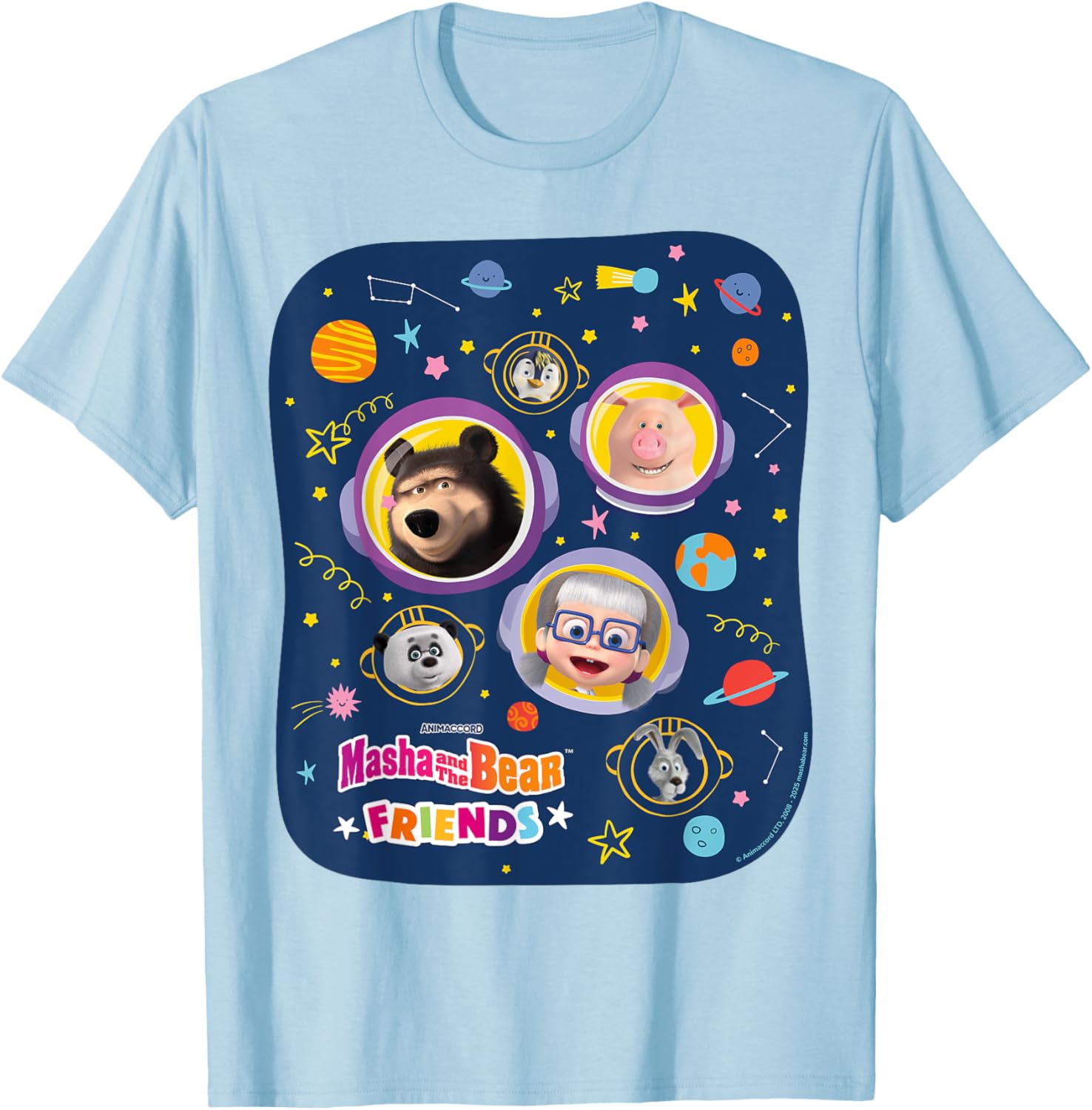 Space Friends T-Shirt for Fun and Adventure Lovers in Clothing and Apparel - 2