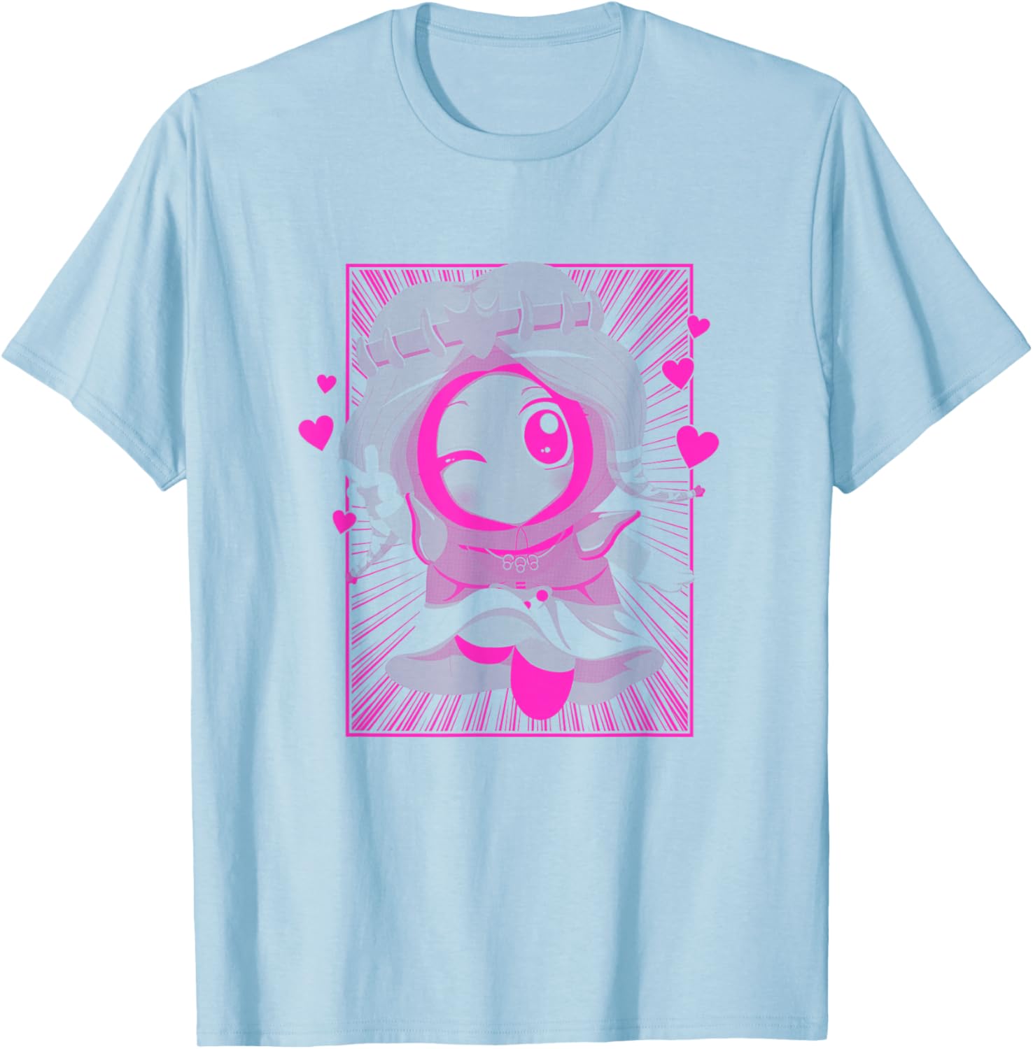 South Park Princess Kenny Neon Pink Anime T-Shirt for Fun Casual Wear - 2