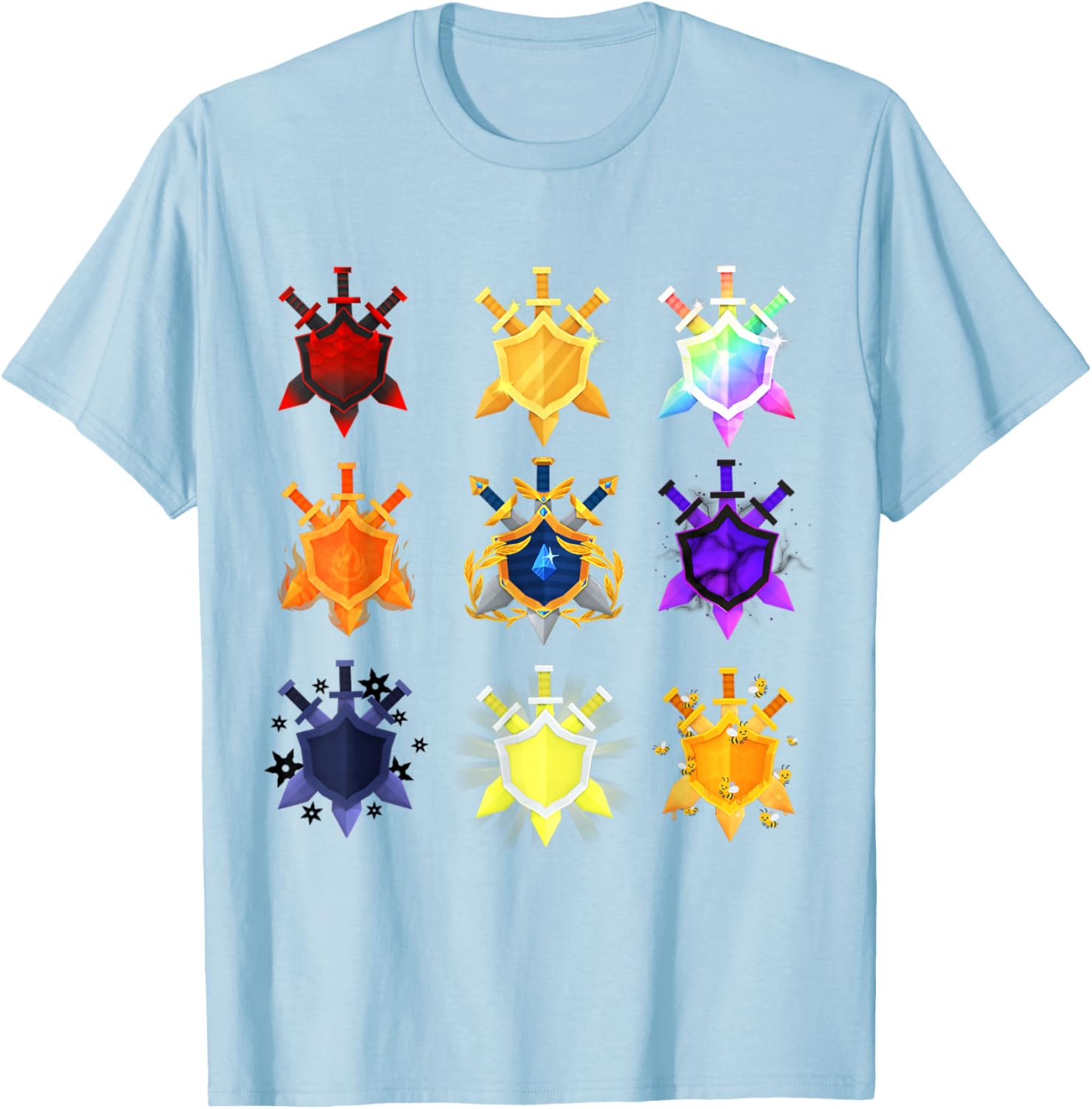Treasure Quest Emblems T-Shirt for Adventure Lovers and Gamers - 5