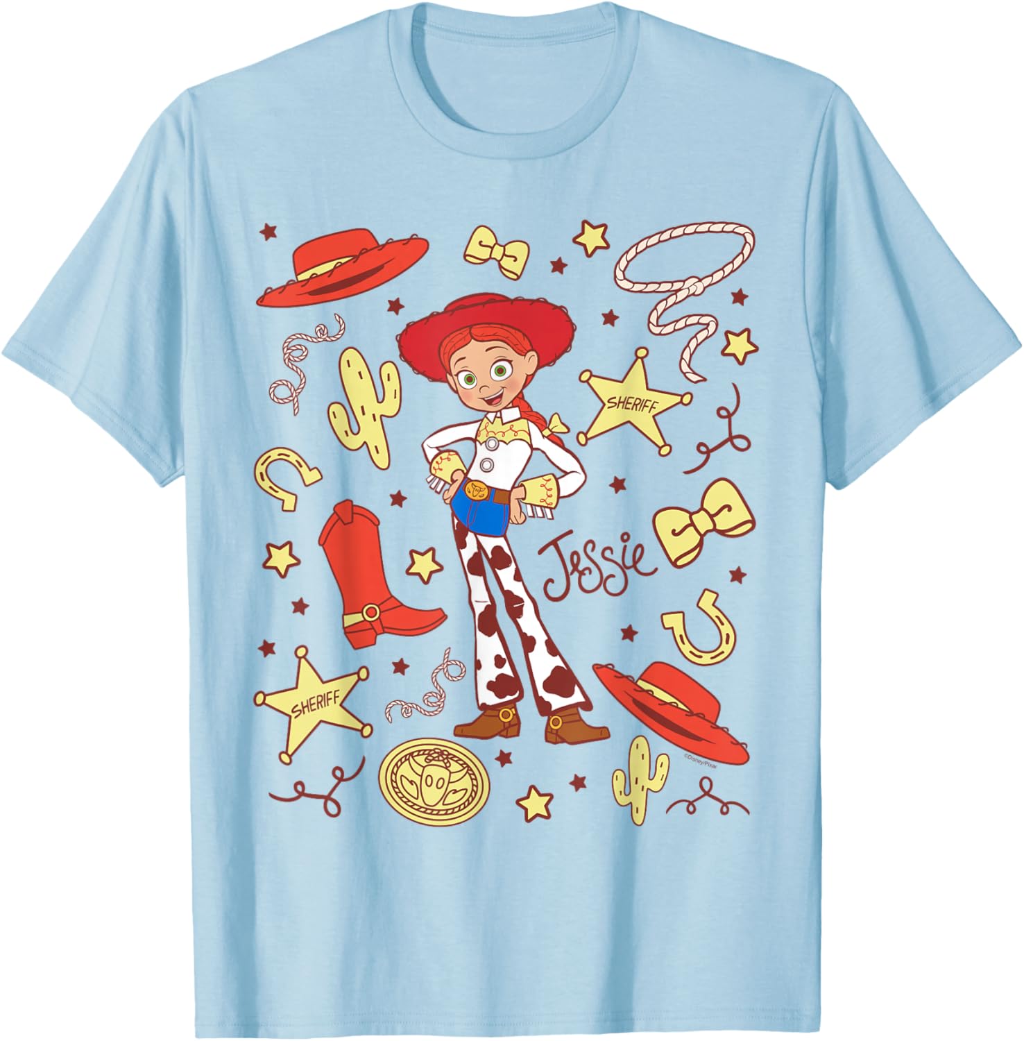 Toy Story Jessie Cowgirl Western Spirit T-Shirt for Kids and Adults - 3