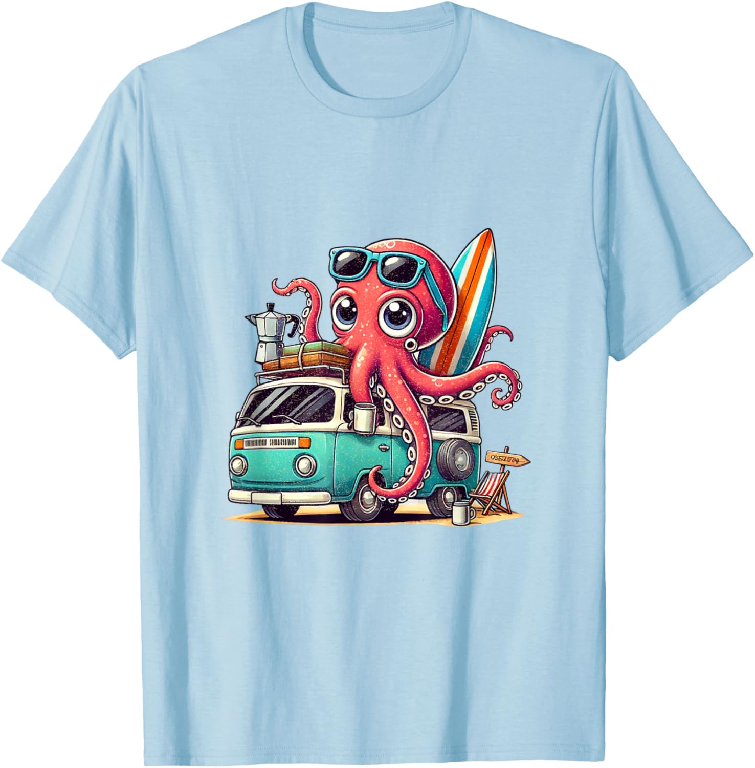 Octoescapes T-Shirt for Fun Adventure Lovers - Stylish and Comfortable Design - 1
