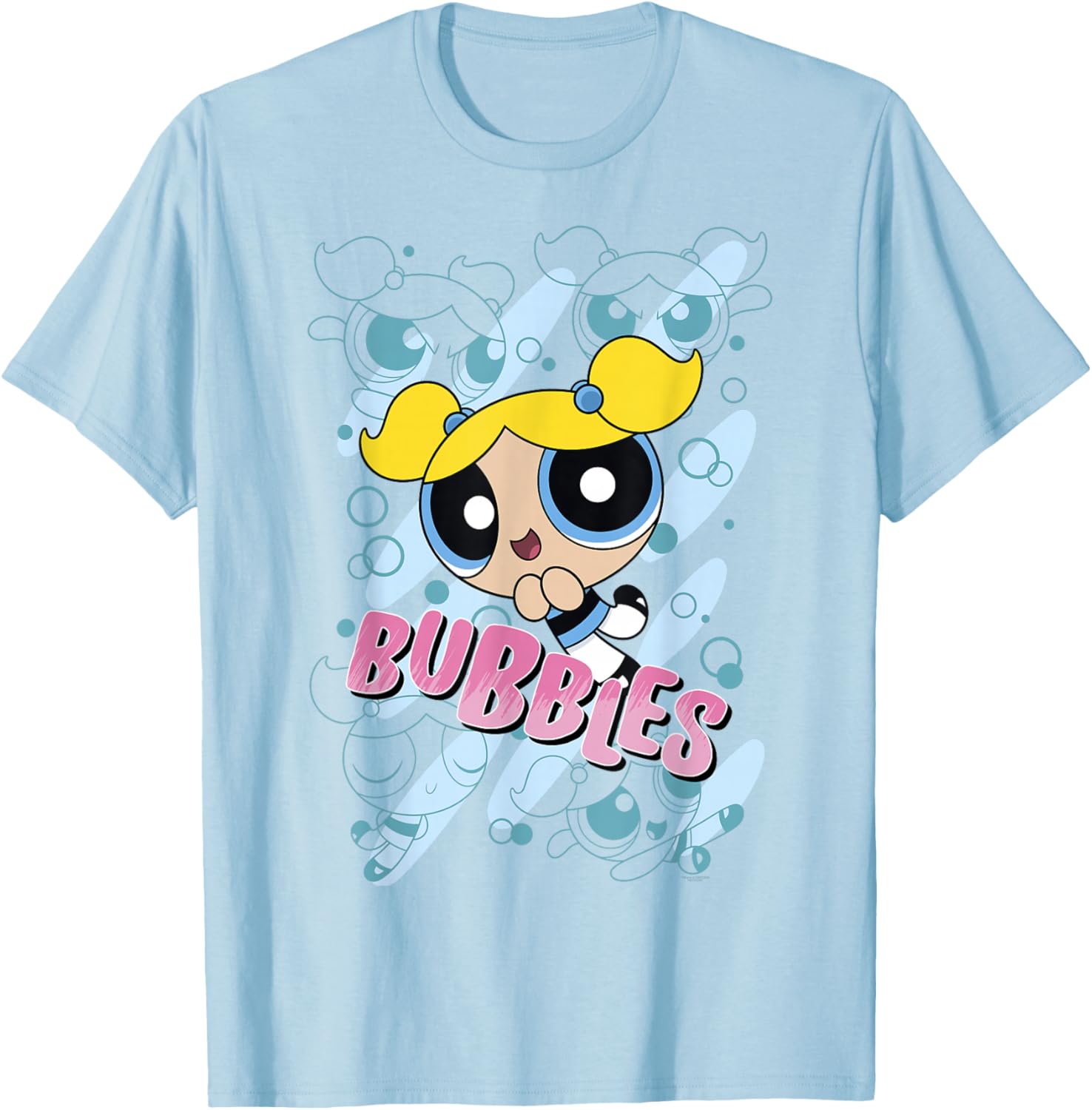 Powerpuff Girls Bubbles Moves T-Shirt for Kids and Fans of All Ages - 3