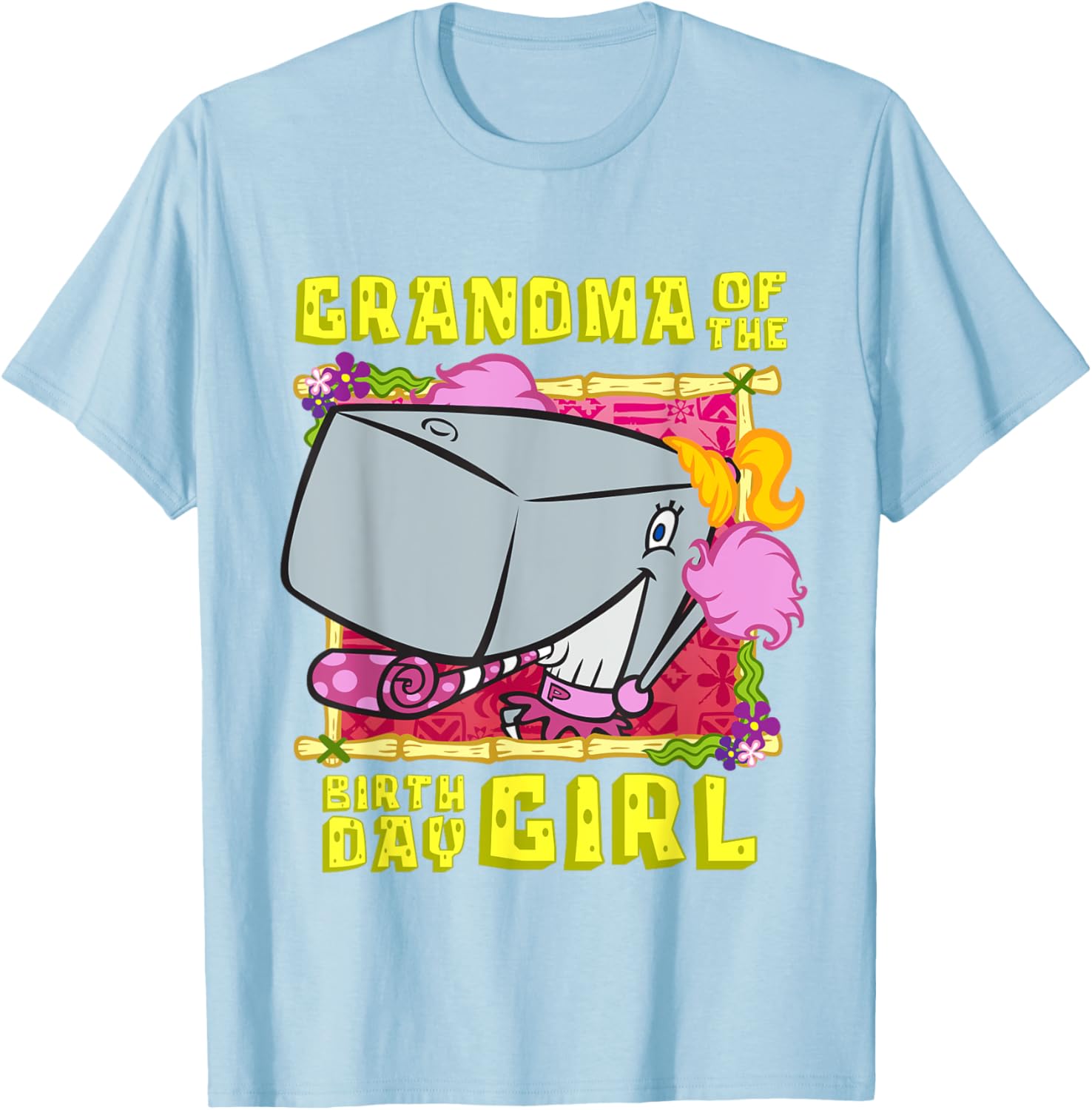 SpongeBob Pearl Grandma T-Shirt for Birthday Girls - Fun Grandmother Gift - 8