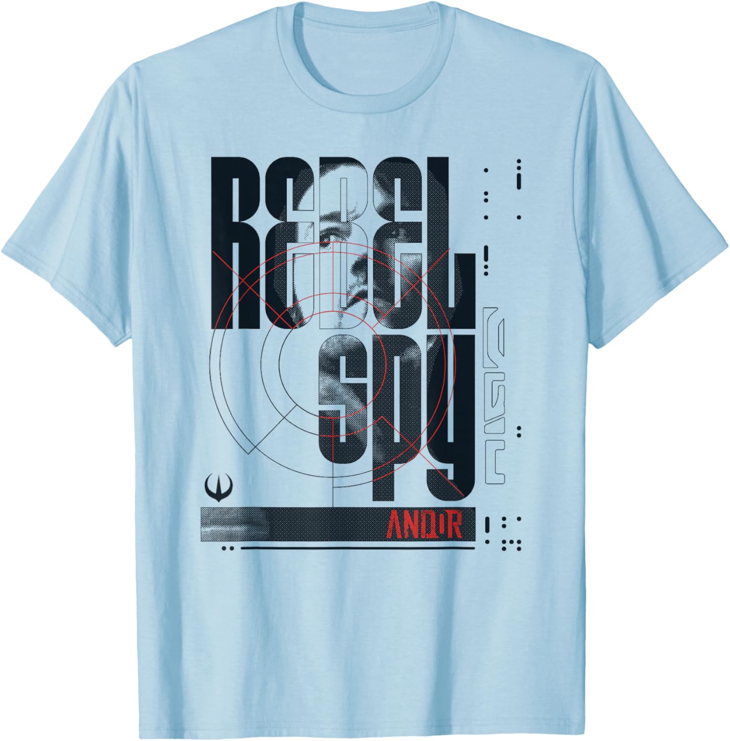 Star Wars Andor Cassian Distressed Poster T-Shirt for Fans and Collectors - 3