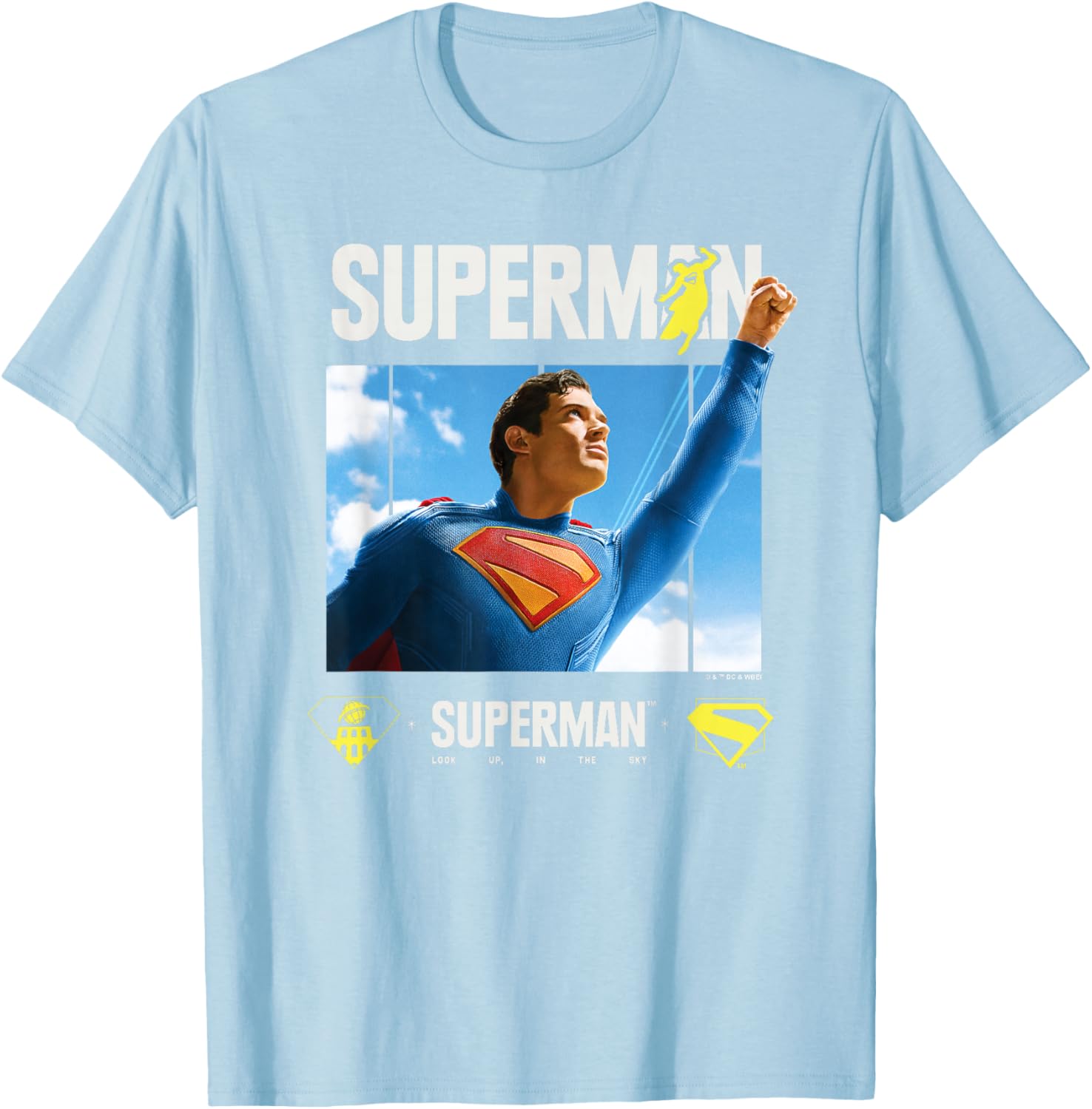 Superman 2025 Comic Run T-Shirt for Fans of Classic Superheroes - 4