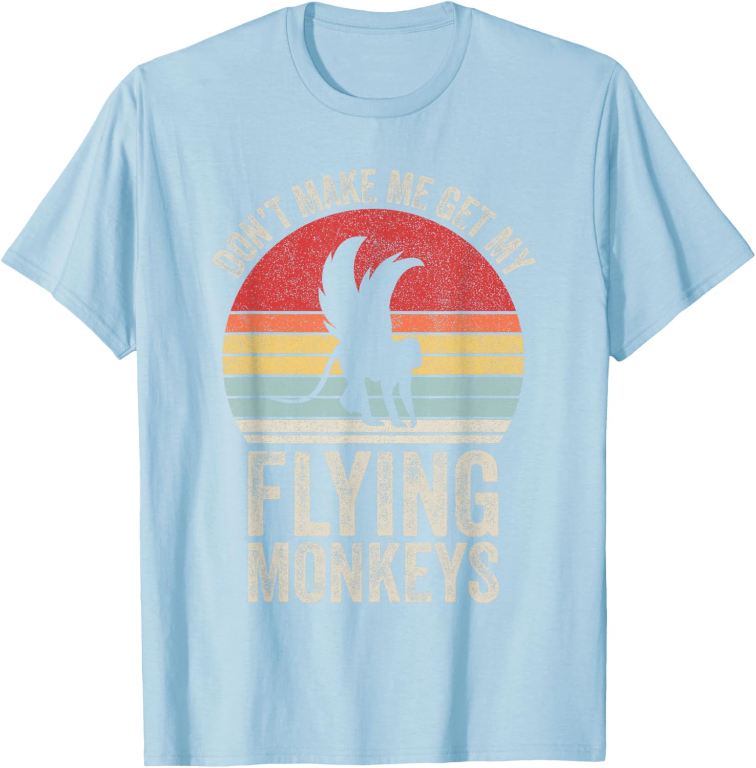 Vintage Retro Flying Monkeys T-Shirt for Fun Lovers and Gift Ideas - 18