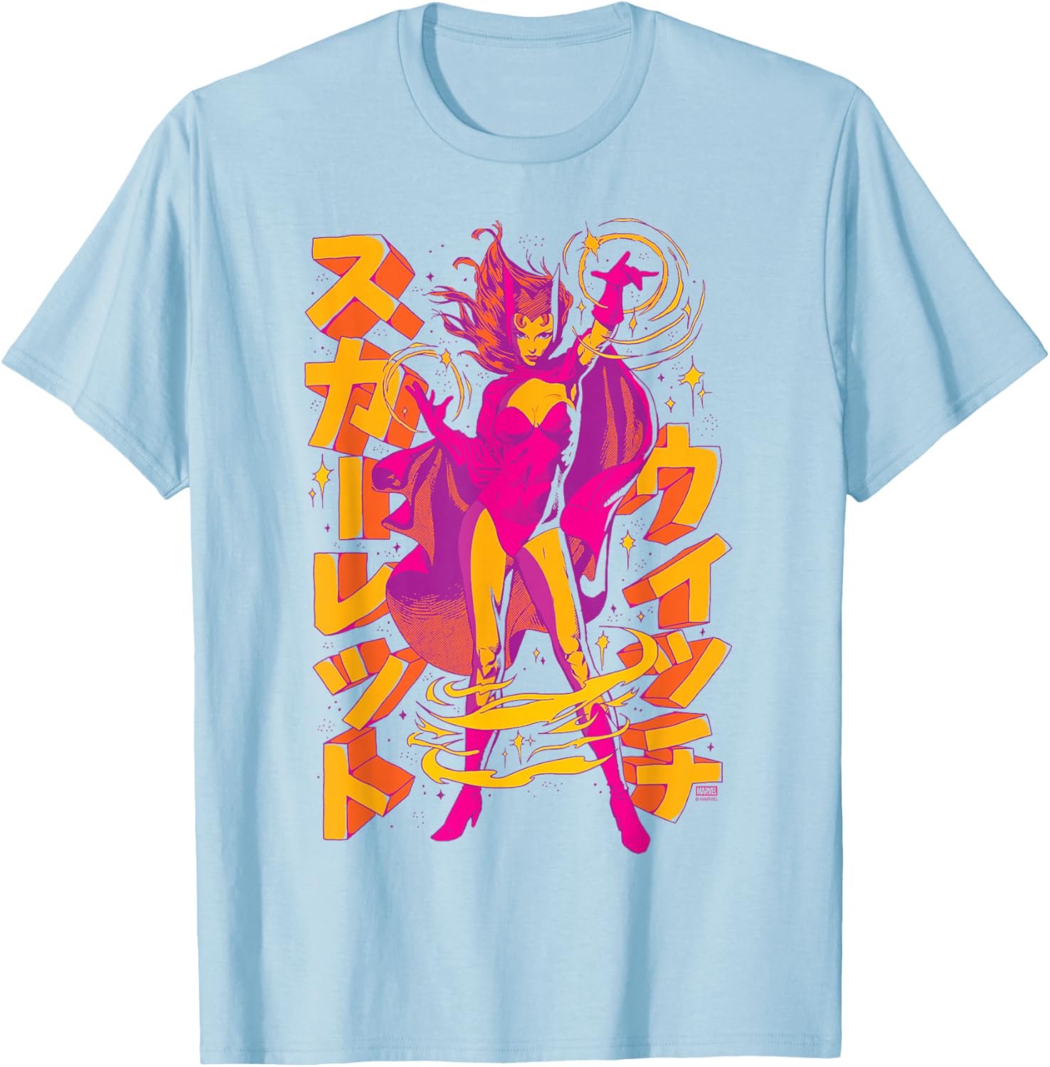 Scarlet Witch Manga Oversized T-Shirt - Stylish Comfort for Fans - 3