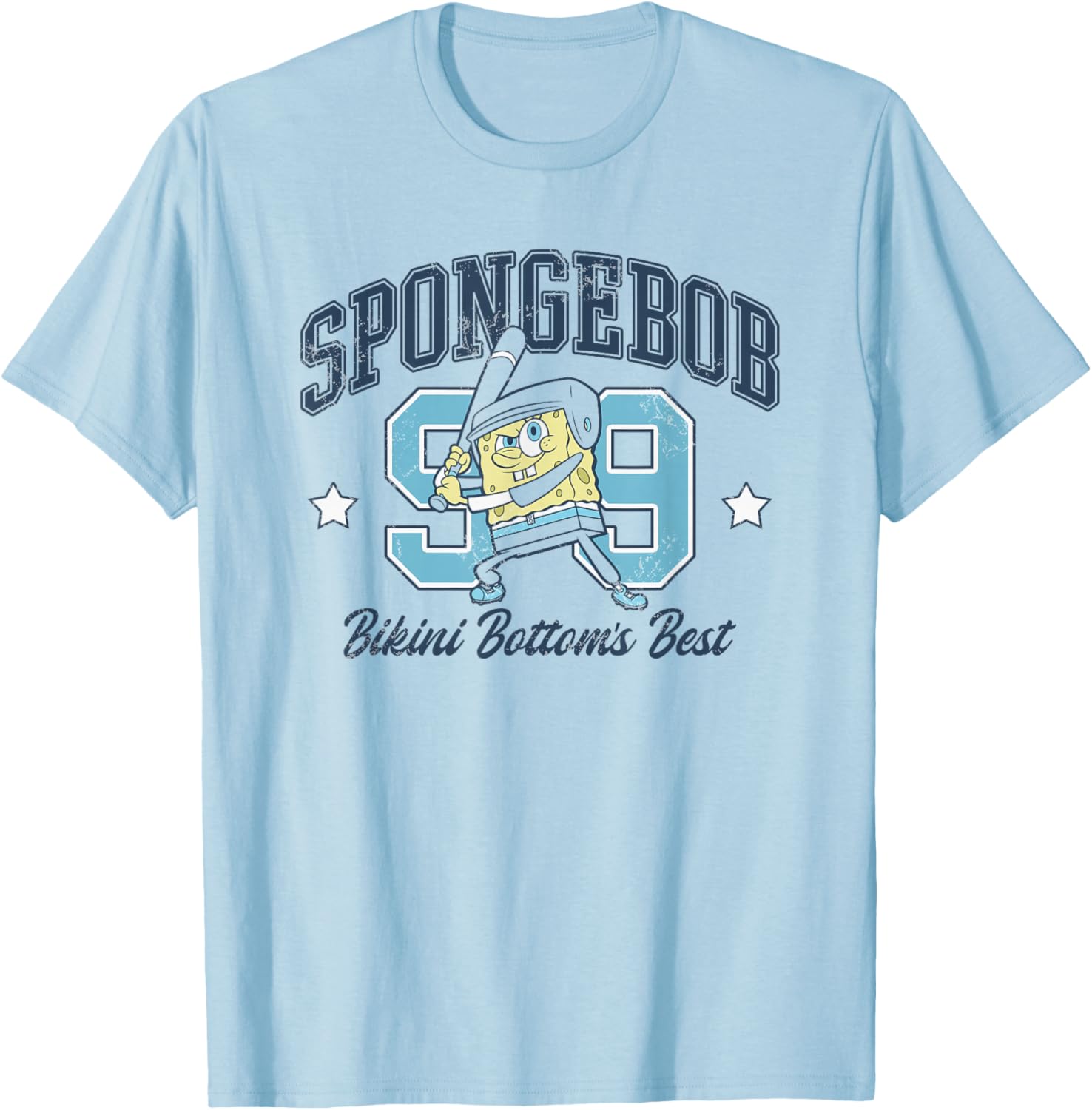 SpongeBob SquarePants Retro Baseball T-Shirt for Fun Fans - 5