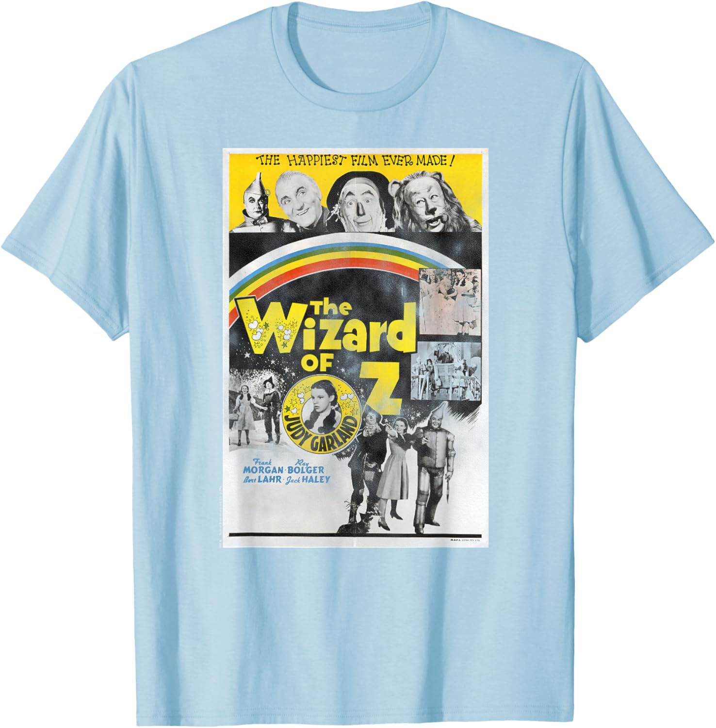 Wizard of Oz Vintage Movie Poster T-Shirt for Fans of Classic Films - 4