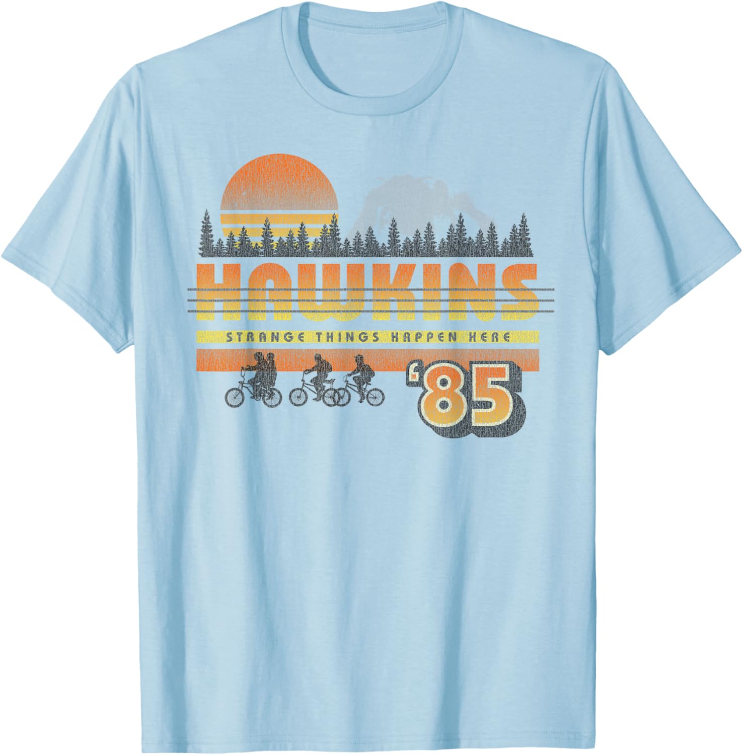Stranger Things 85 Retro T-Shirt for Fans of Hawkins Adventure - 4