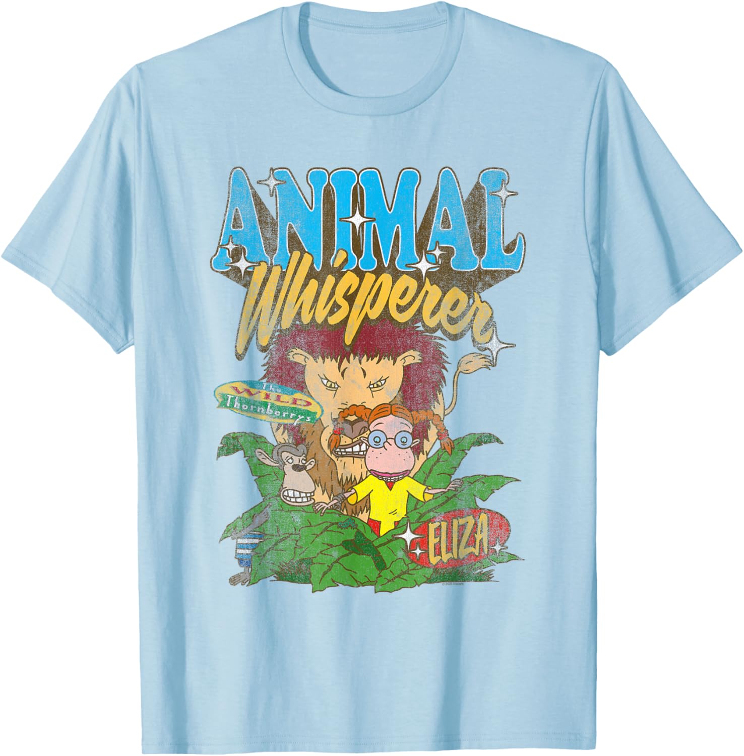 Wild Thornberry's Eliza Animal Whisperer Vintage Cartoon T-Shirt - 1