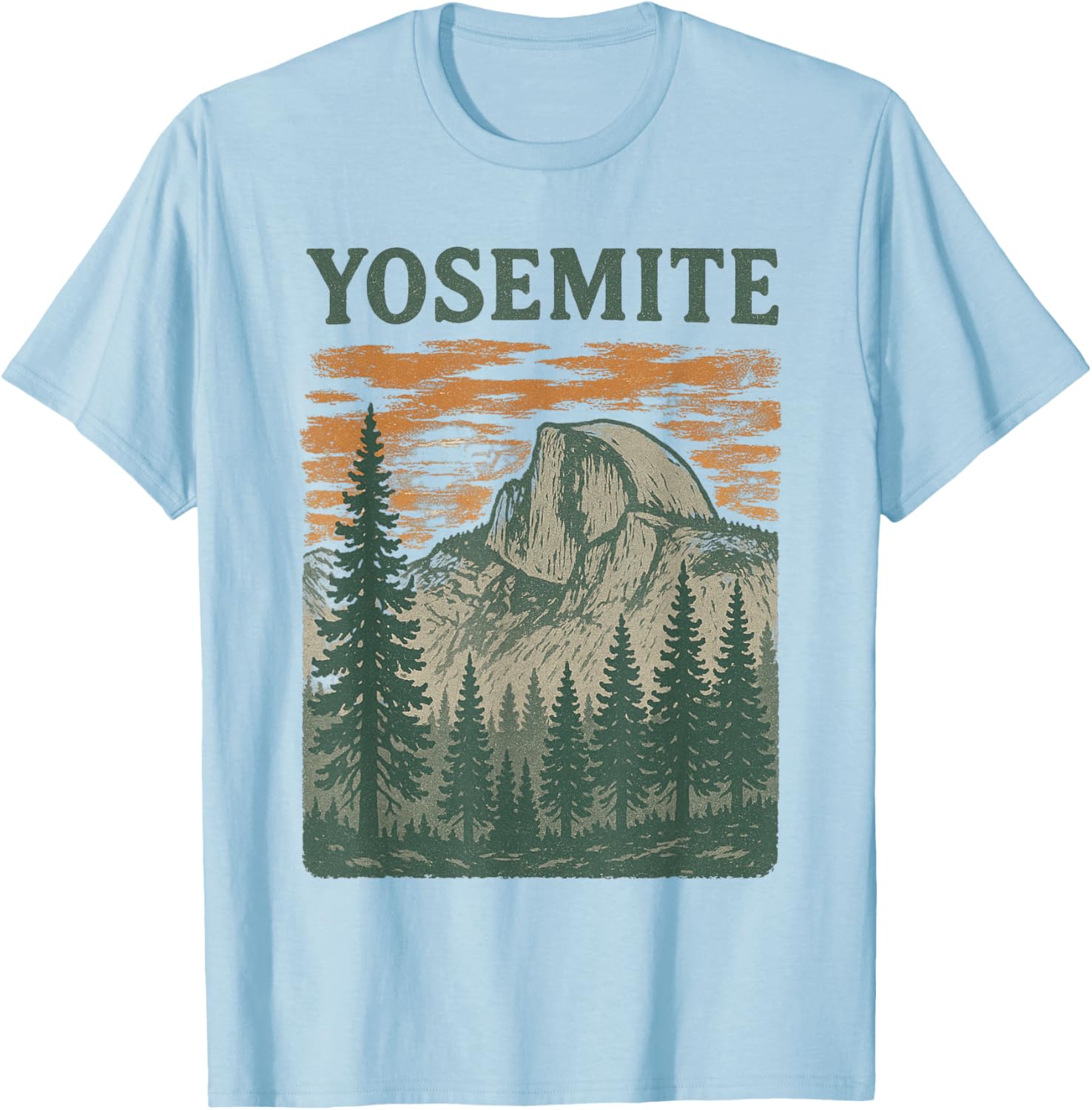 Yosemite National Park Vintage Camping T-Shirt for Nature Lovers - 4
