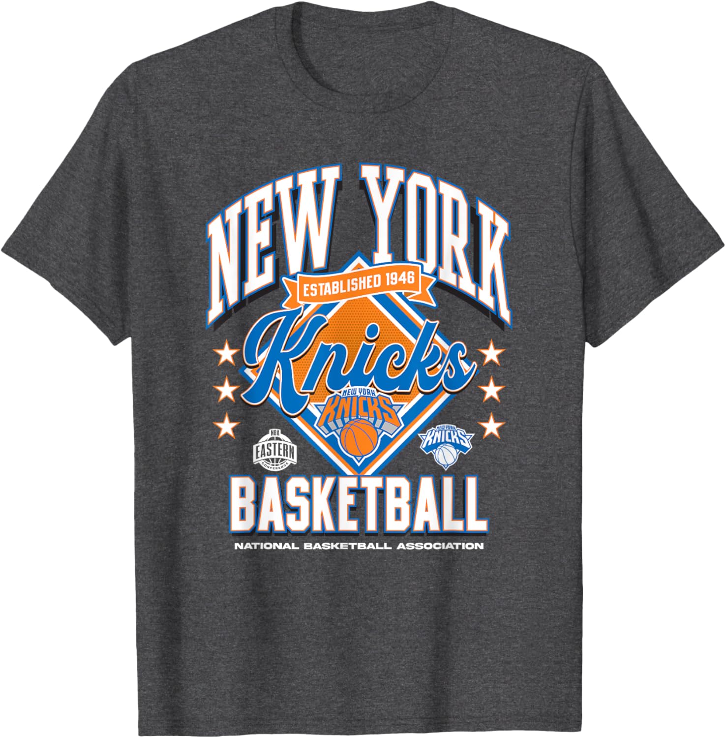 Official New York Knicks Tip Off T-Shirt for NBA Fans and Supporters - 3