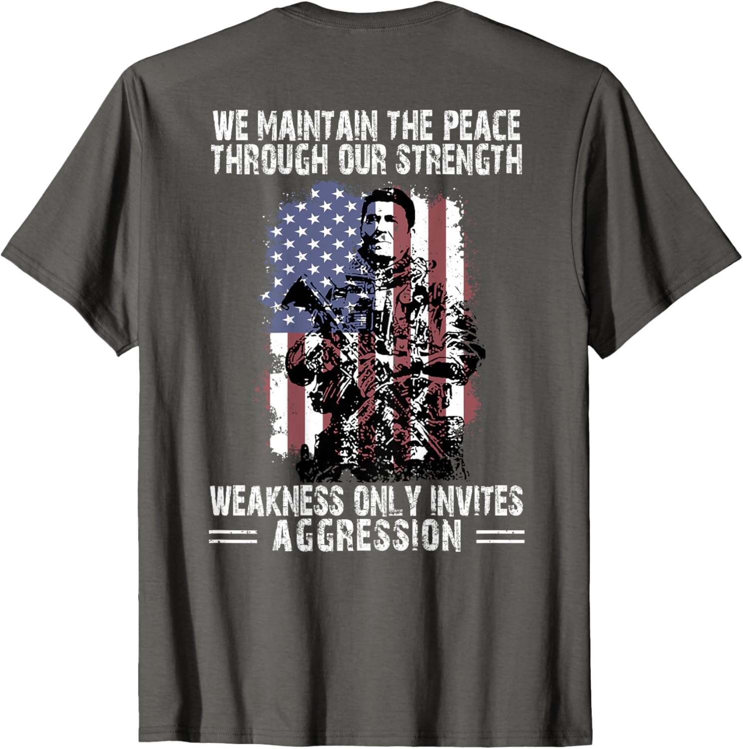 Peace Through Strength T-Shirt for Stylish Comfort and Statement Style - 4